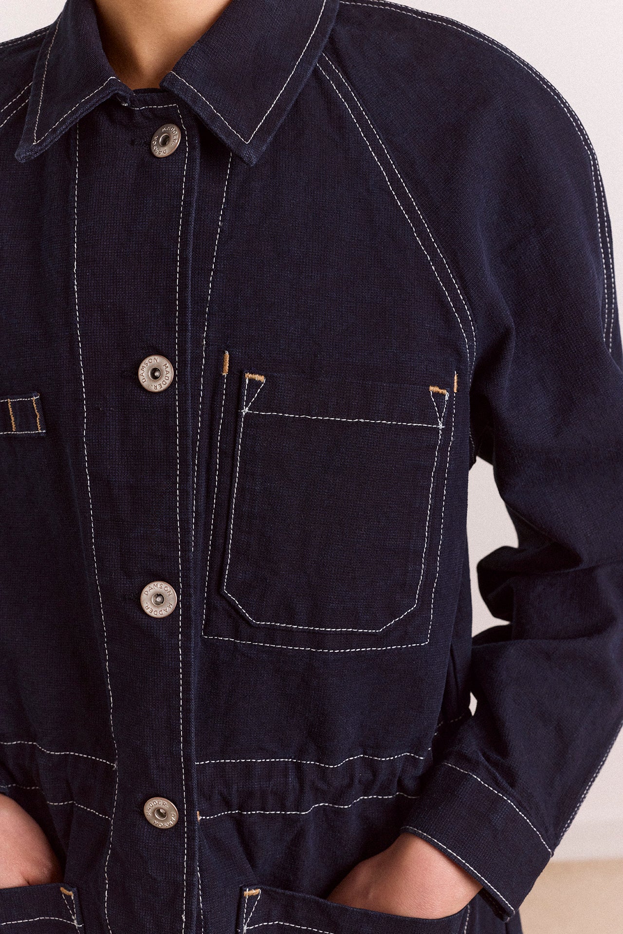 Julia Workwear Denim Jacket - Image 11