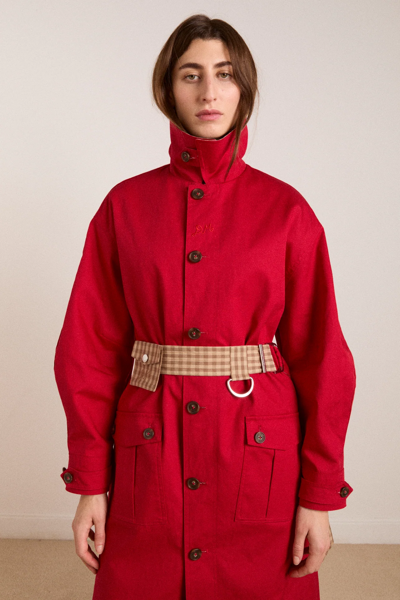 Anja Reversible Shower-Proof Trench - Image 11
