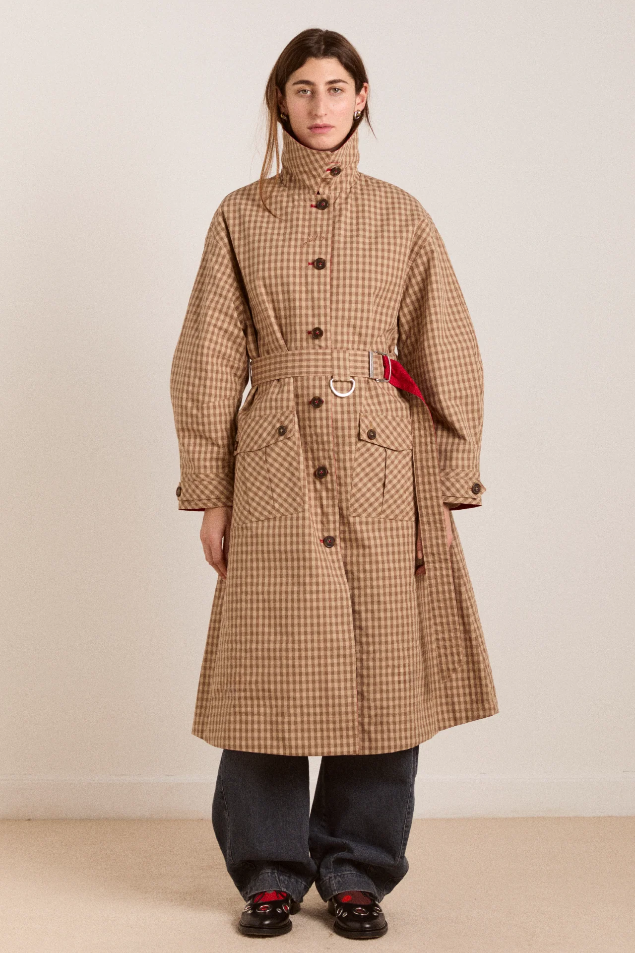 Anja Reversible Shower-Proof Trench - Image 6