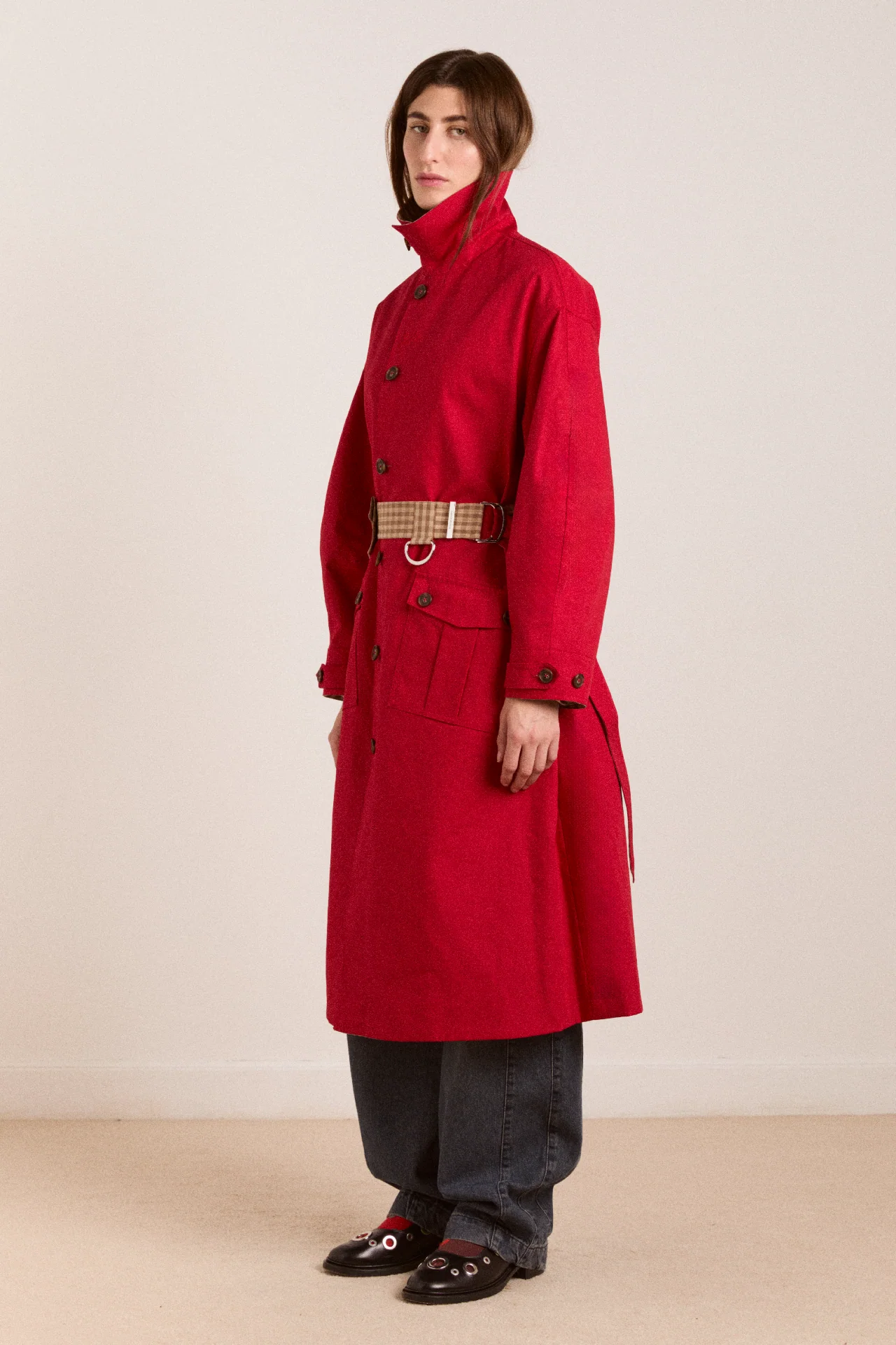 Anja Reversible Shower-Proof Trench - Image 7