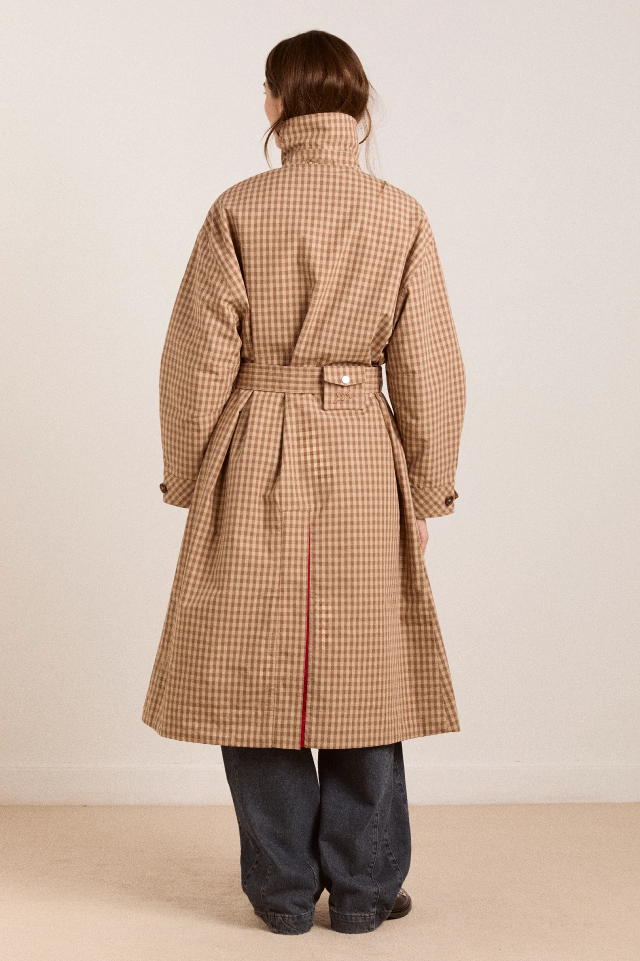 Anja Reversible Shower-Proof Trench - Image 9