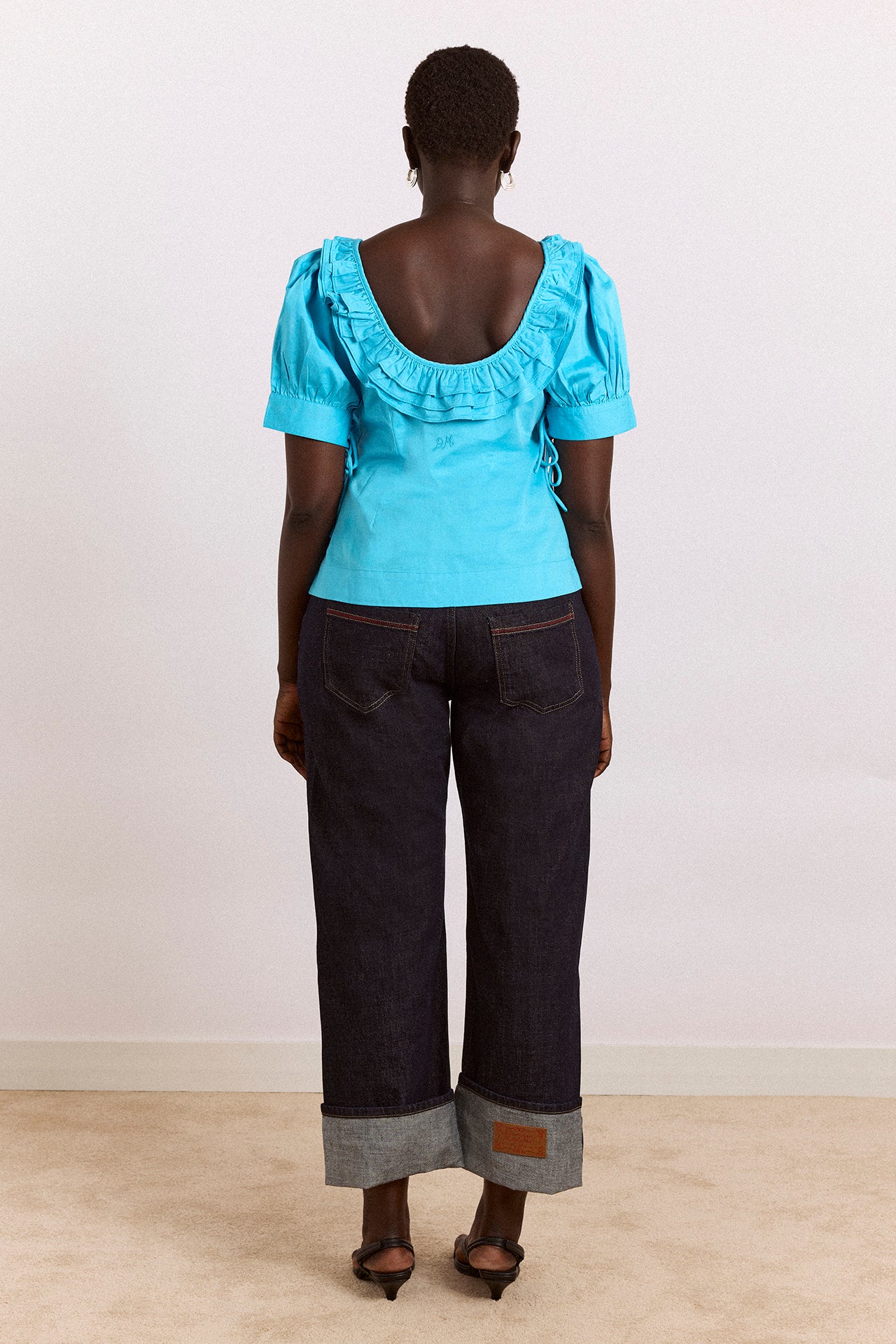 Anke Blouse - River Blue - Image 5