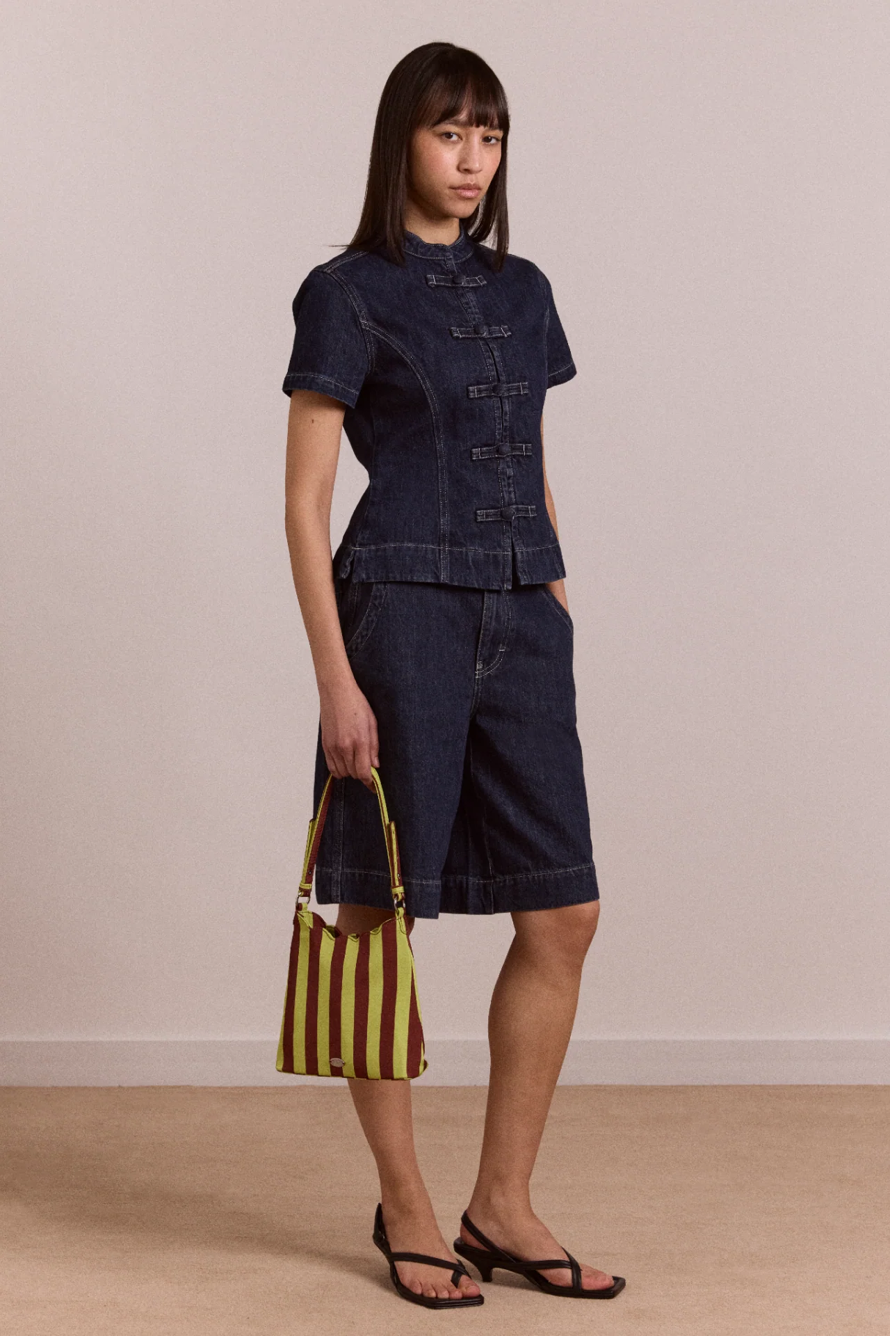 Annie Denim Shorts - Indigo - Image 5