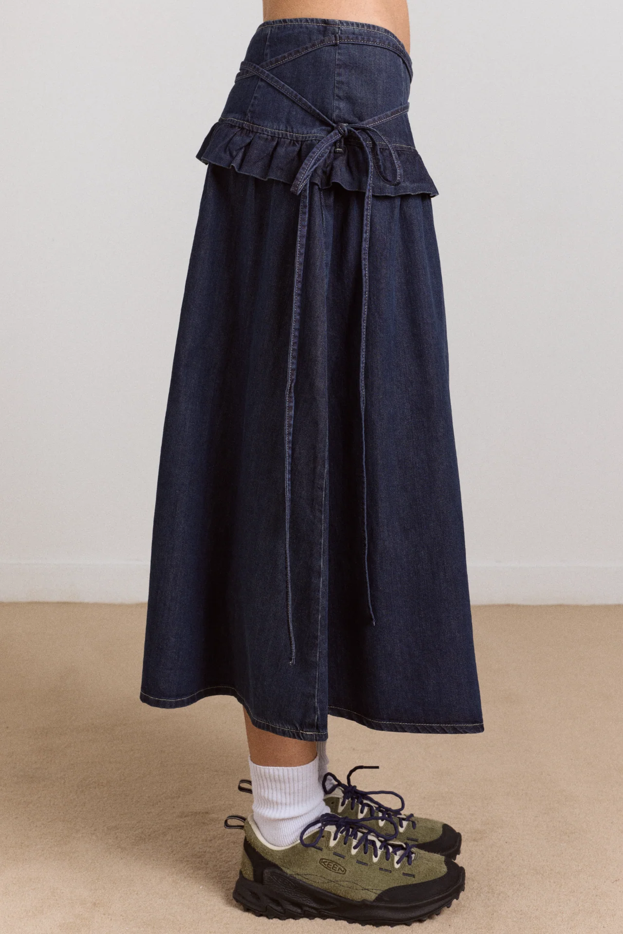 Bellamie Skirt - Dark Indigo - Image 10