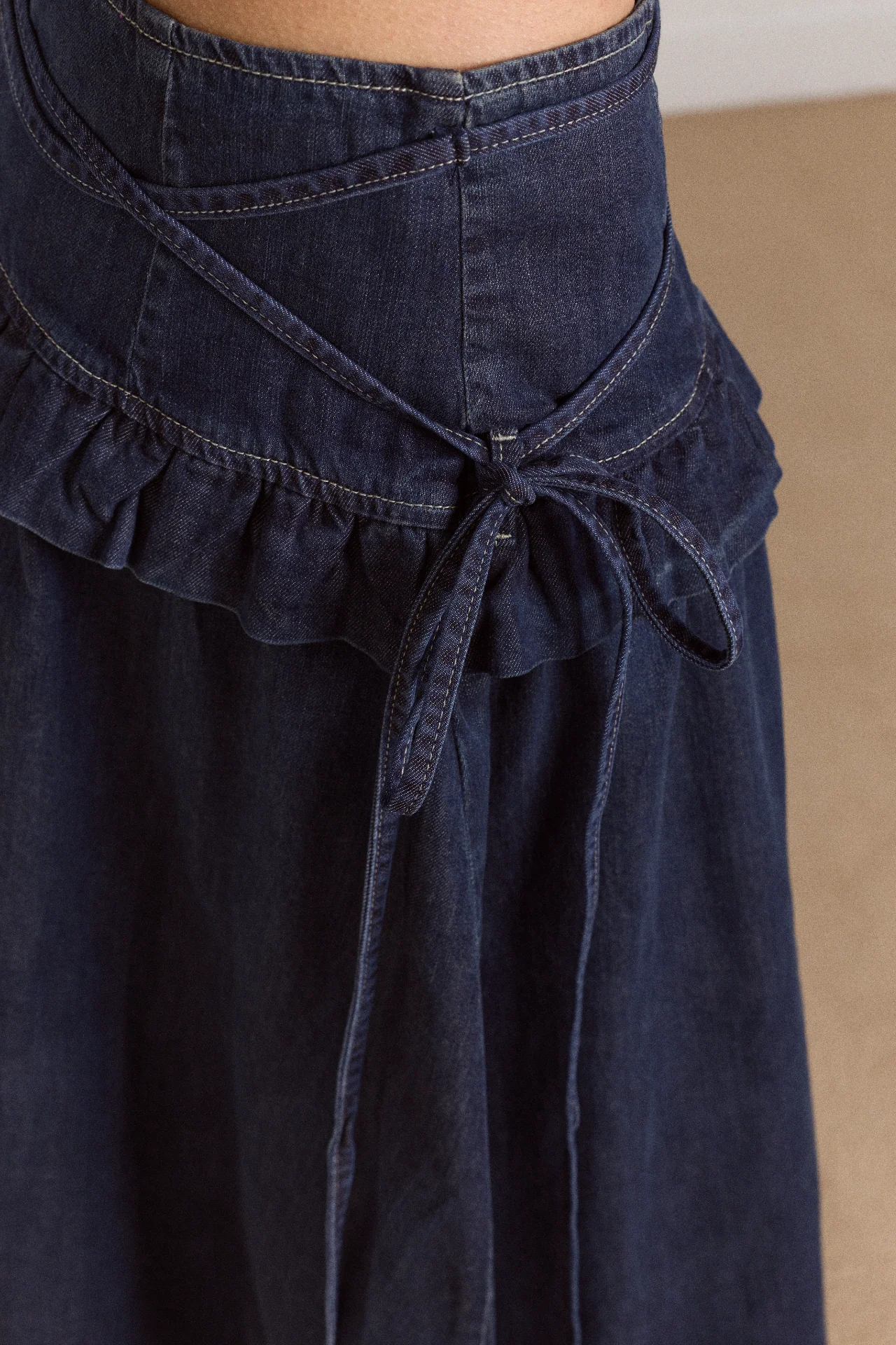 Bellamie Skirt - Dark Indigo - Image 12