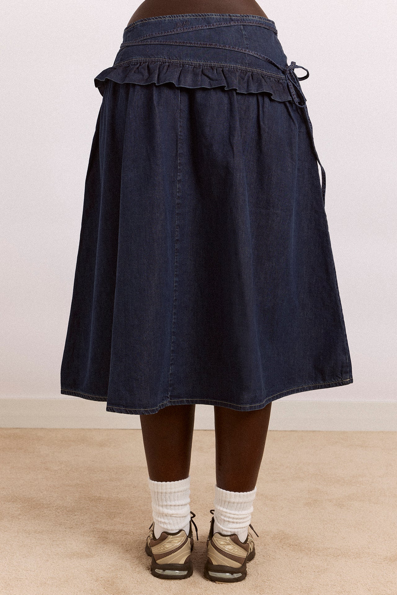 Bellamie Skirt - Dark Indigo - Image 13