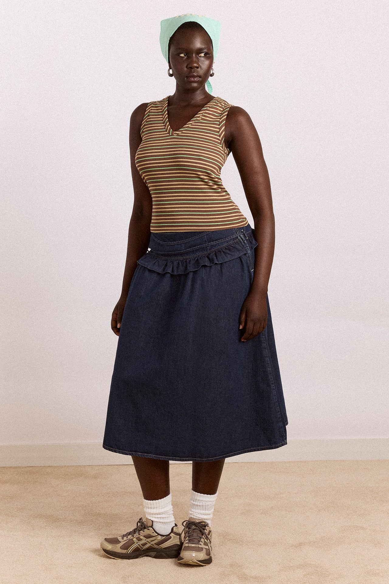 Bellamie Skirt - Dark Indigo - Image 6