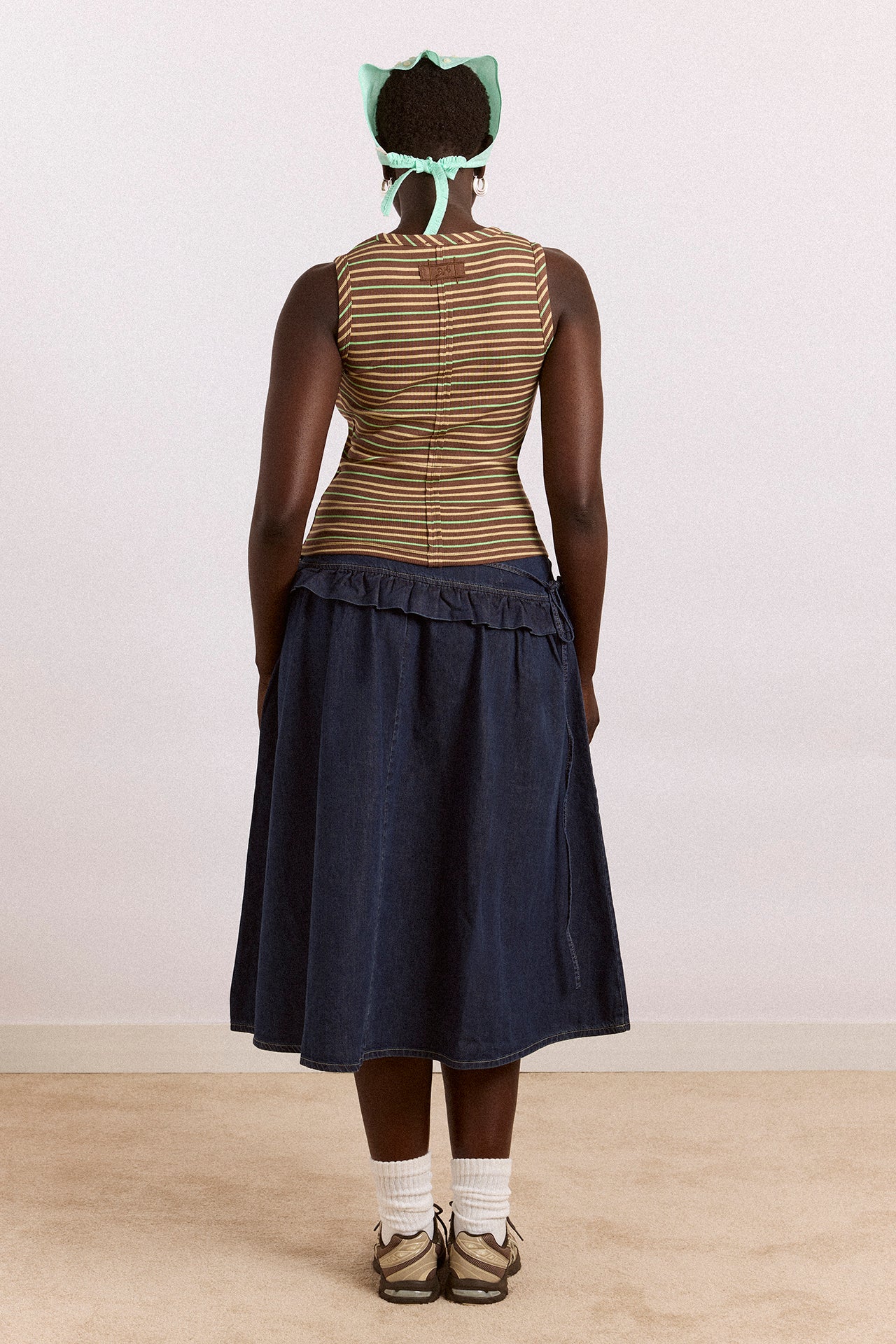 Bellamie Skirt - Dark Indigo - Image 8