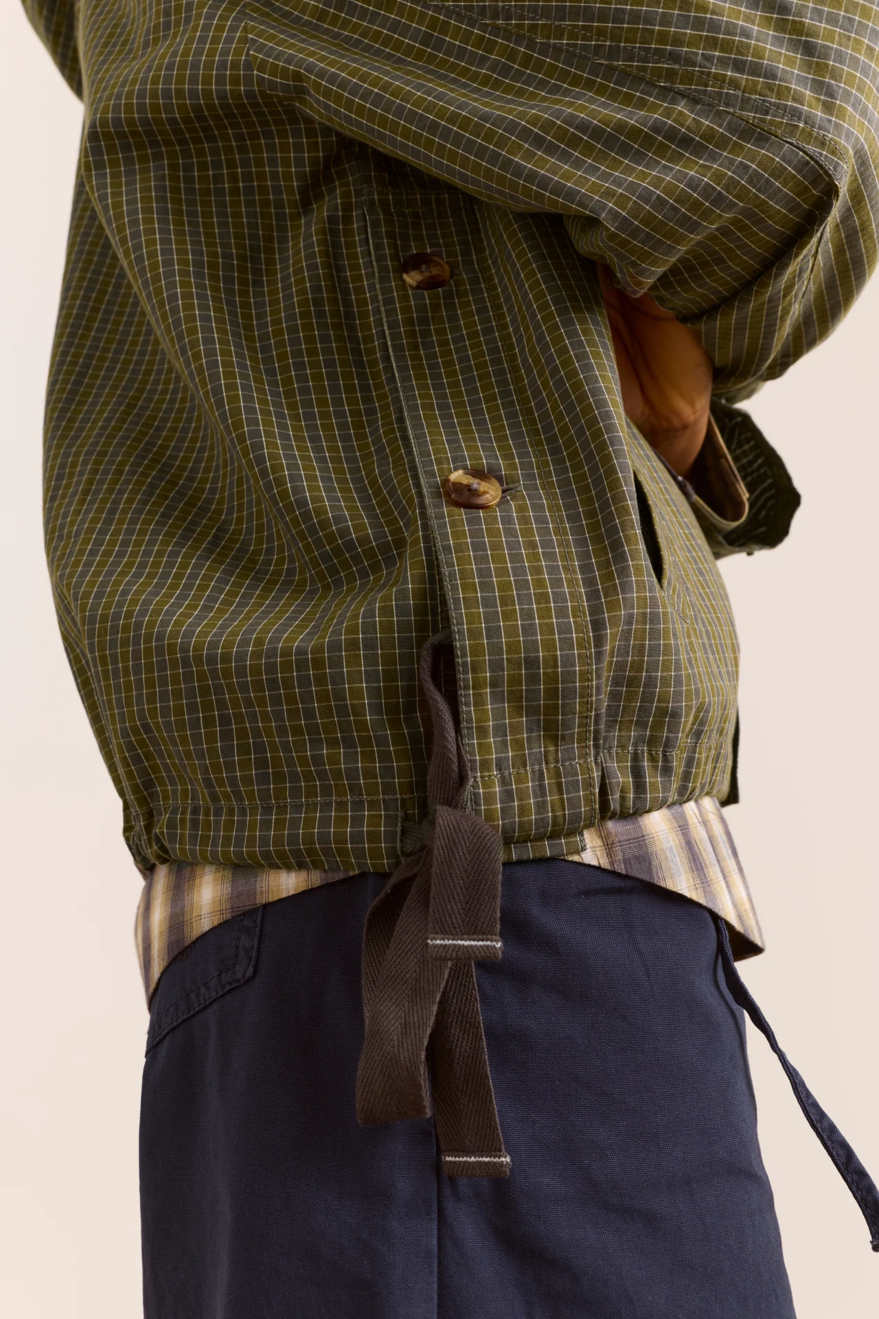 Blake Hooded Jacket - Orion Check - Image 11