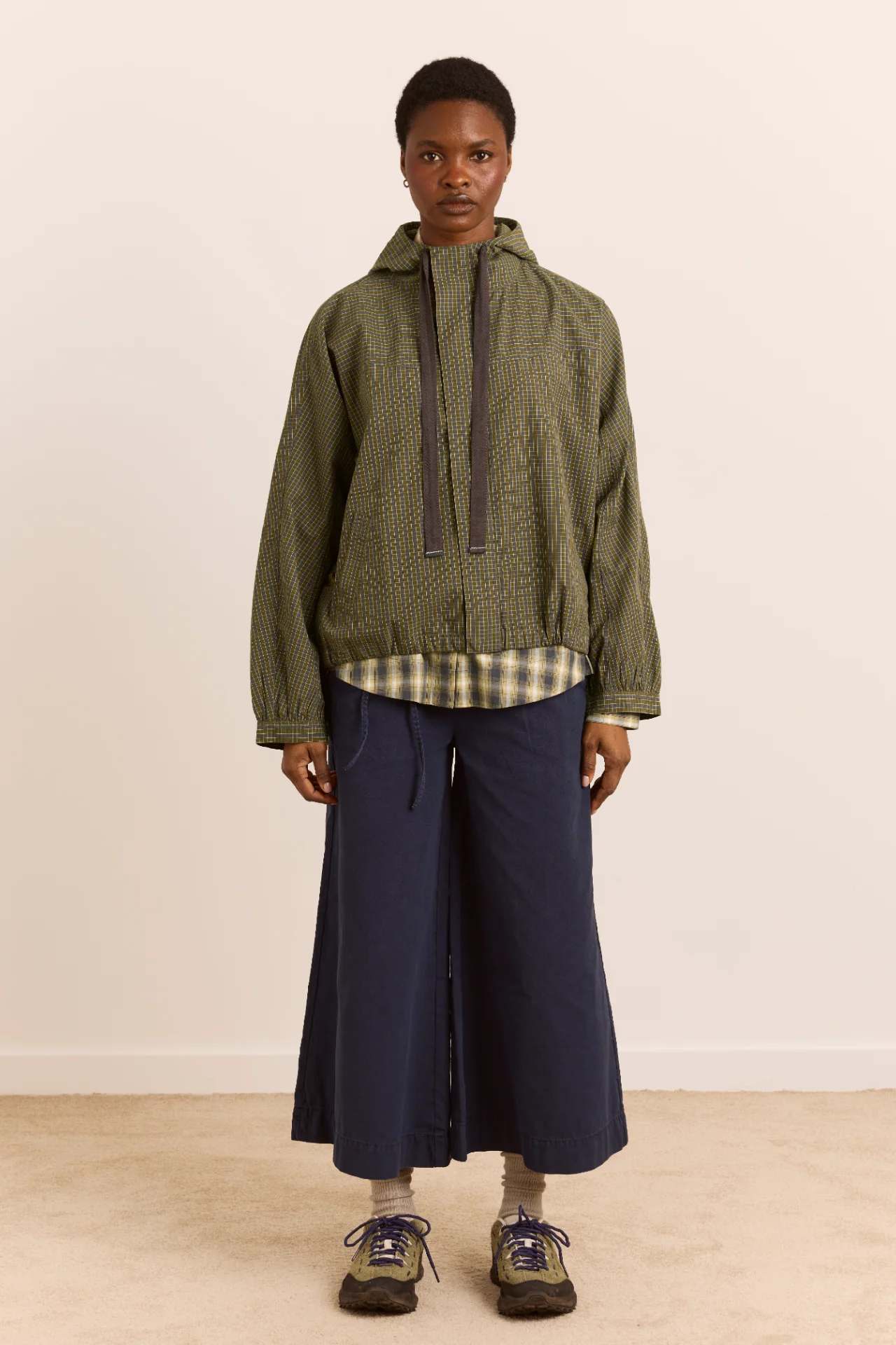 Blake Hooded Jacket - Orion Check - Image 3