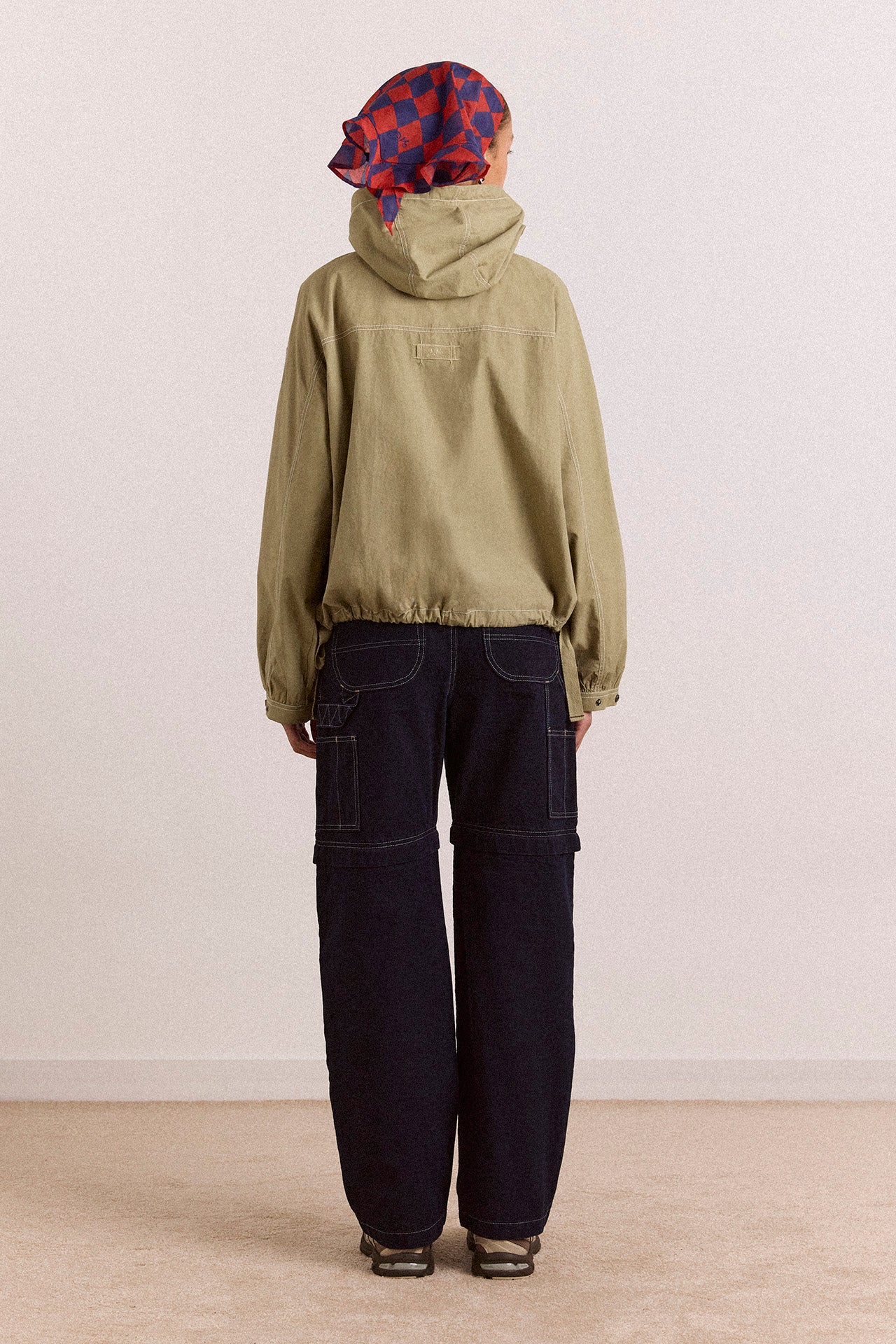 blake hooded jacket - sage - Image 4