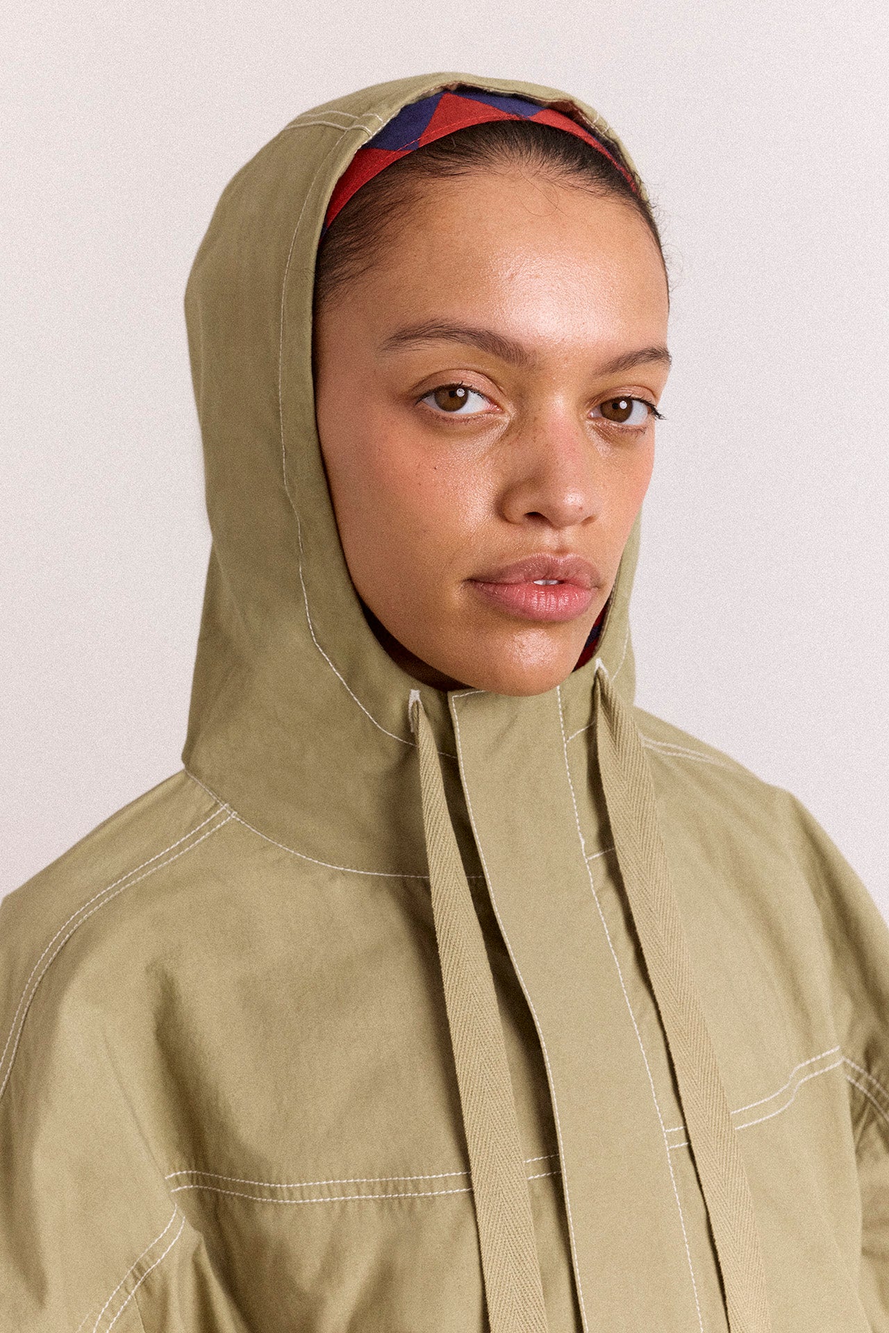 blake hooded jacket - sage - Image 7