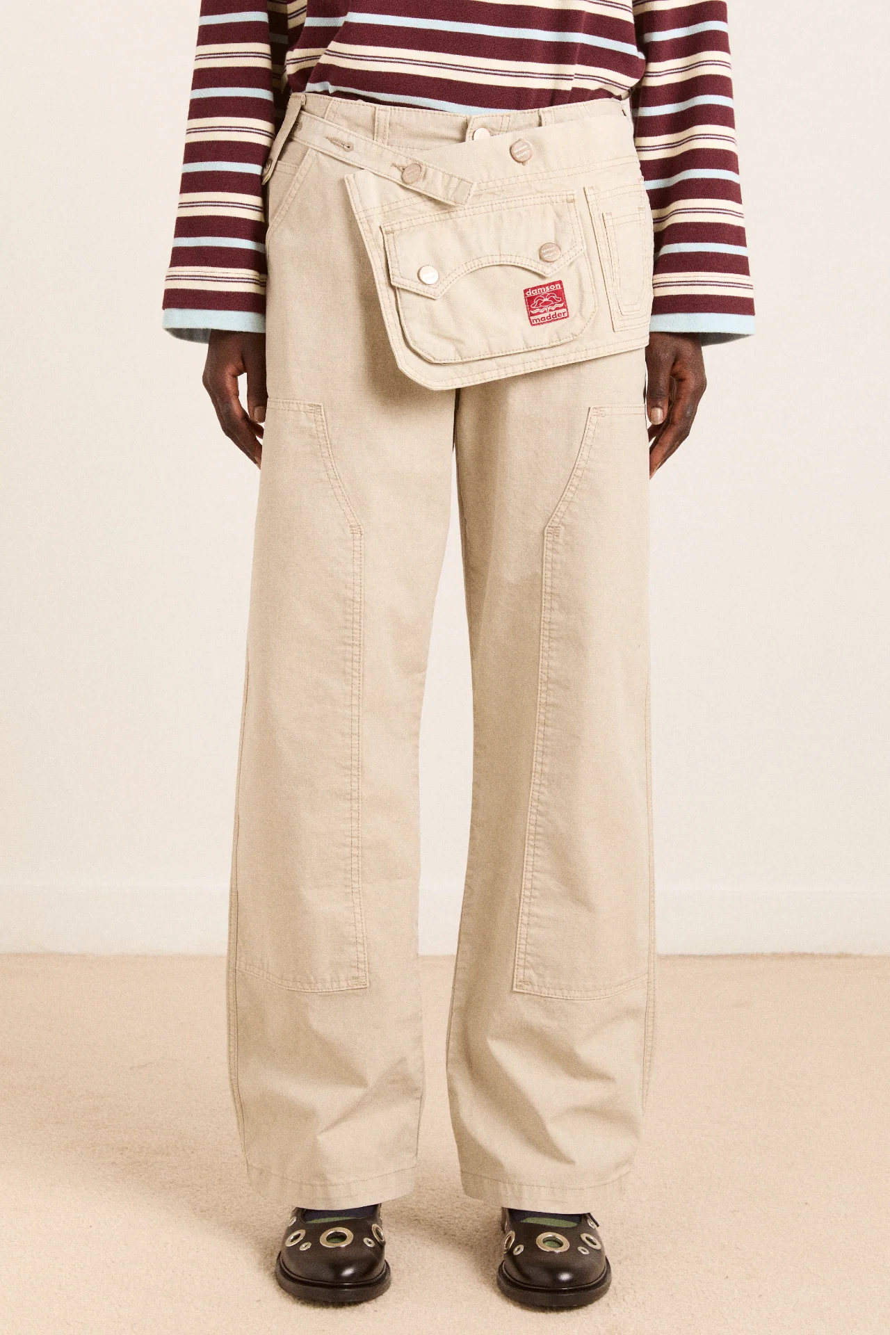 Cameron Trousers - Oyster - Image 11