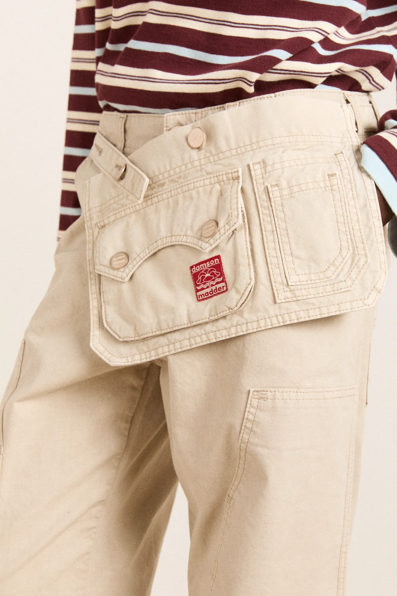 Cameron Trousers - Oyster - Image 12