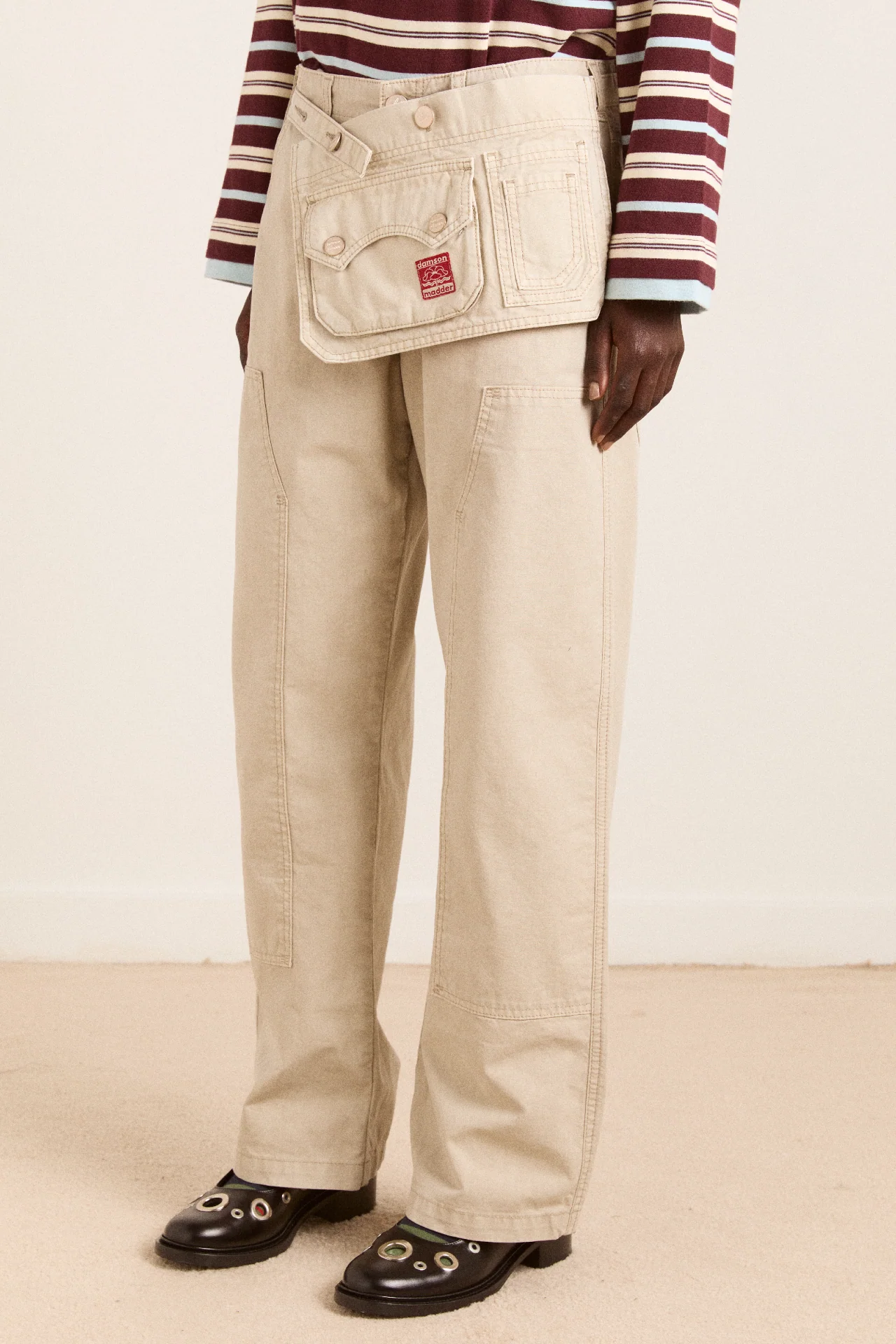 Cameron Trousers - Oyster - Image 8