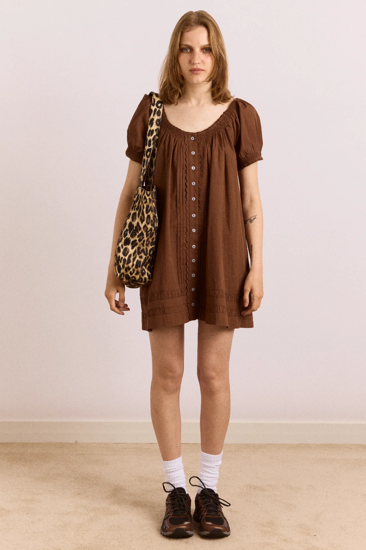 Canvas Leopard Tote Bag - Image 3