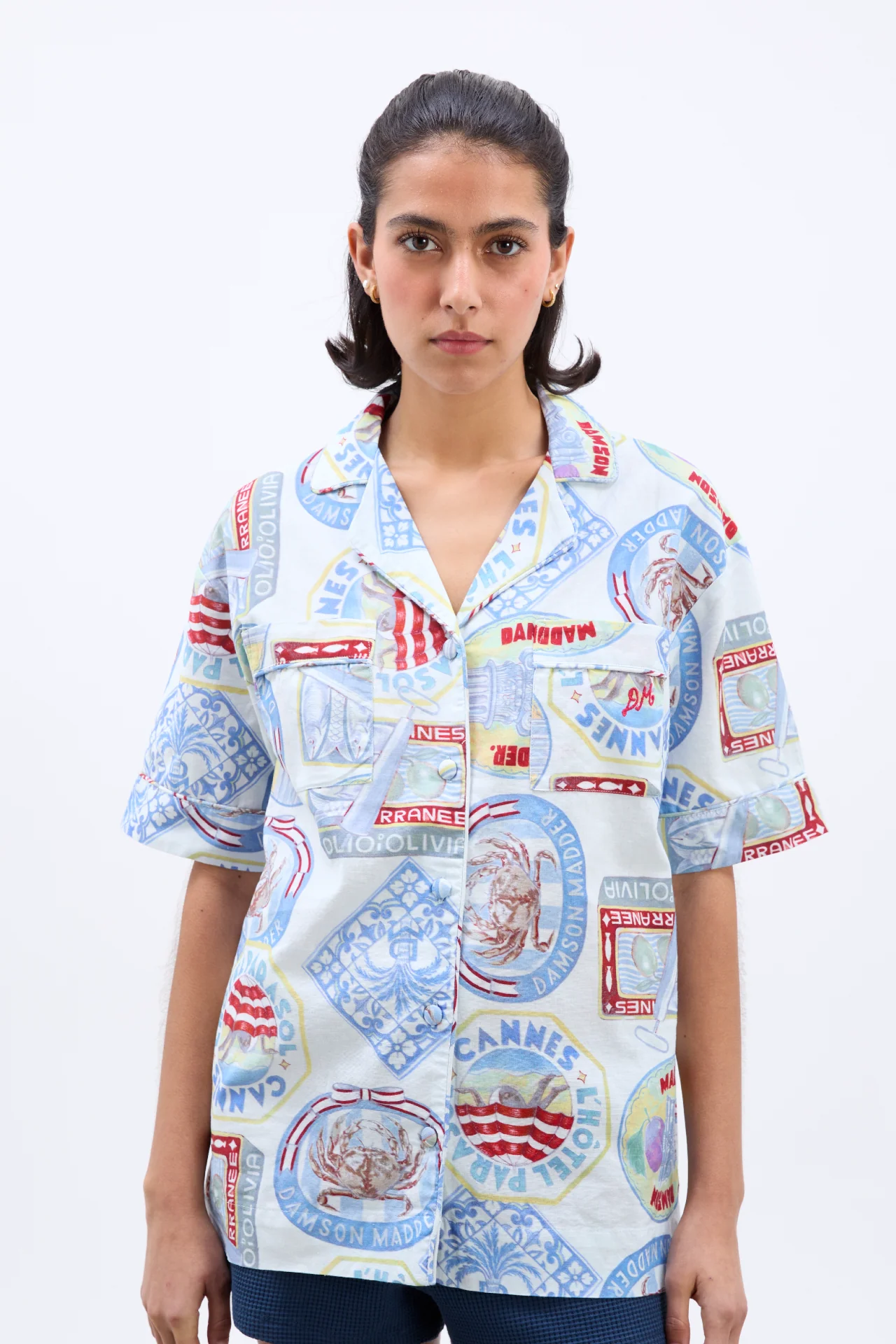 Chlo Shirt - Holiday Print - Image 2