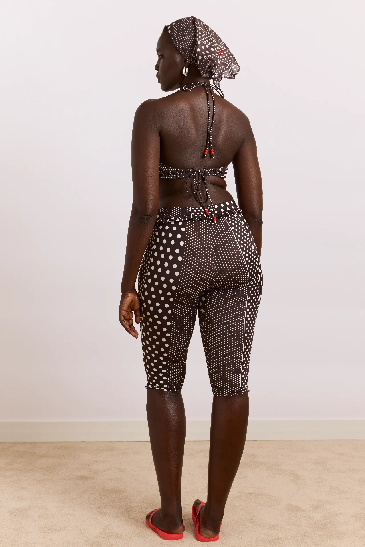 Cove Capri Pant - Spot Stripe Print - Image 10