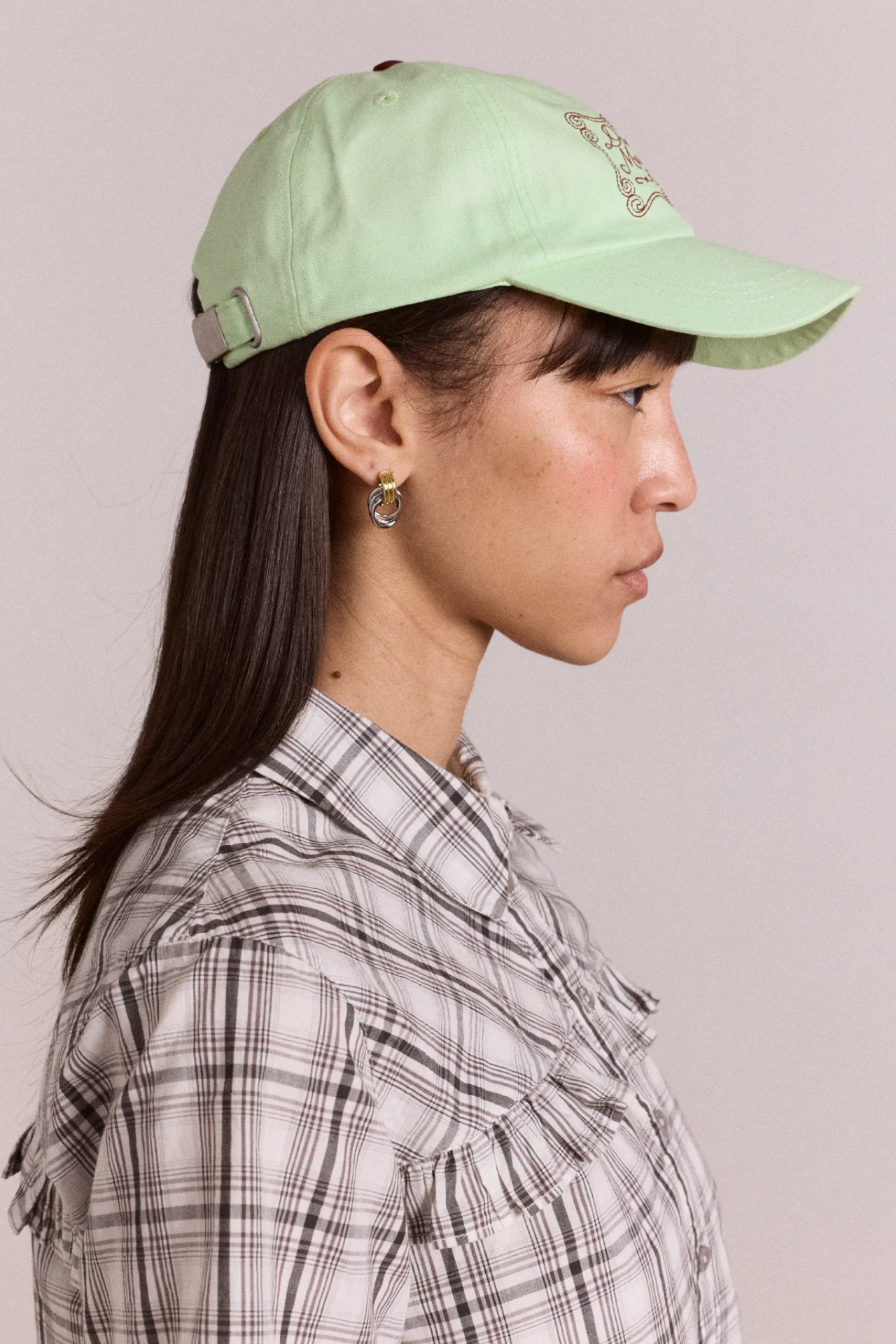 Damson Madder Cap - Mint - Image 2