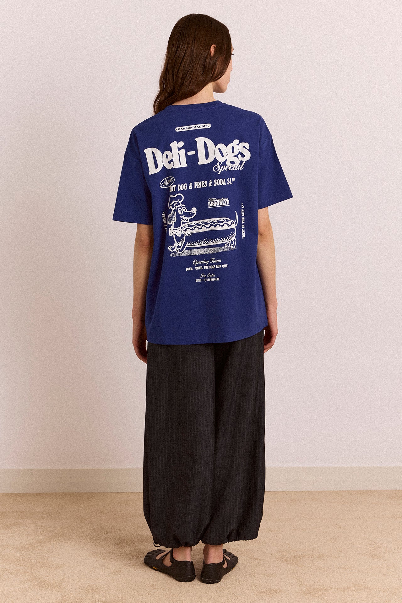 Deli Dog Ss Graphic Tee -  Navy - Image 5