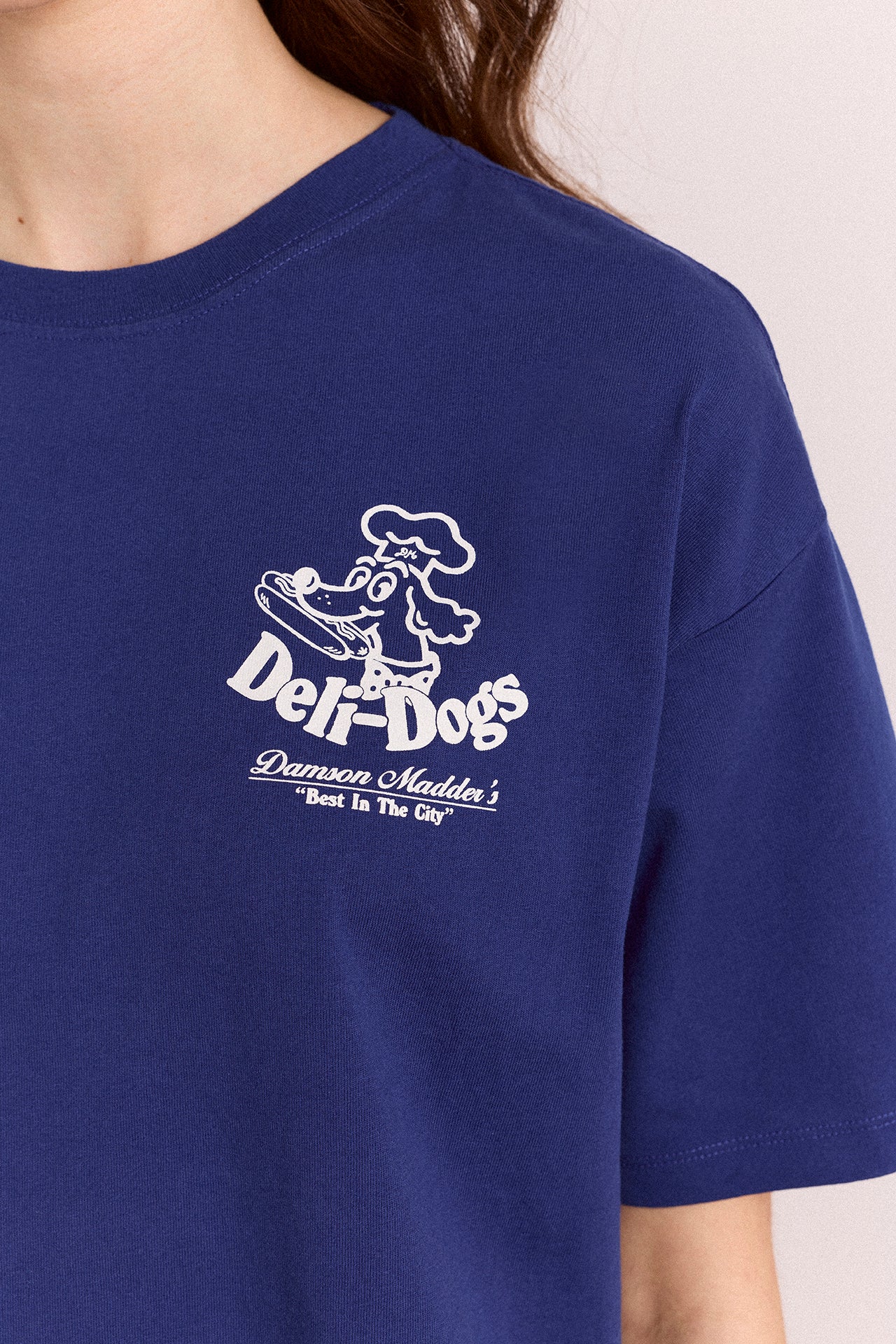 Deli Dog Ss Graphic Tee -  Navy - Image 7