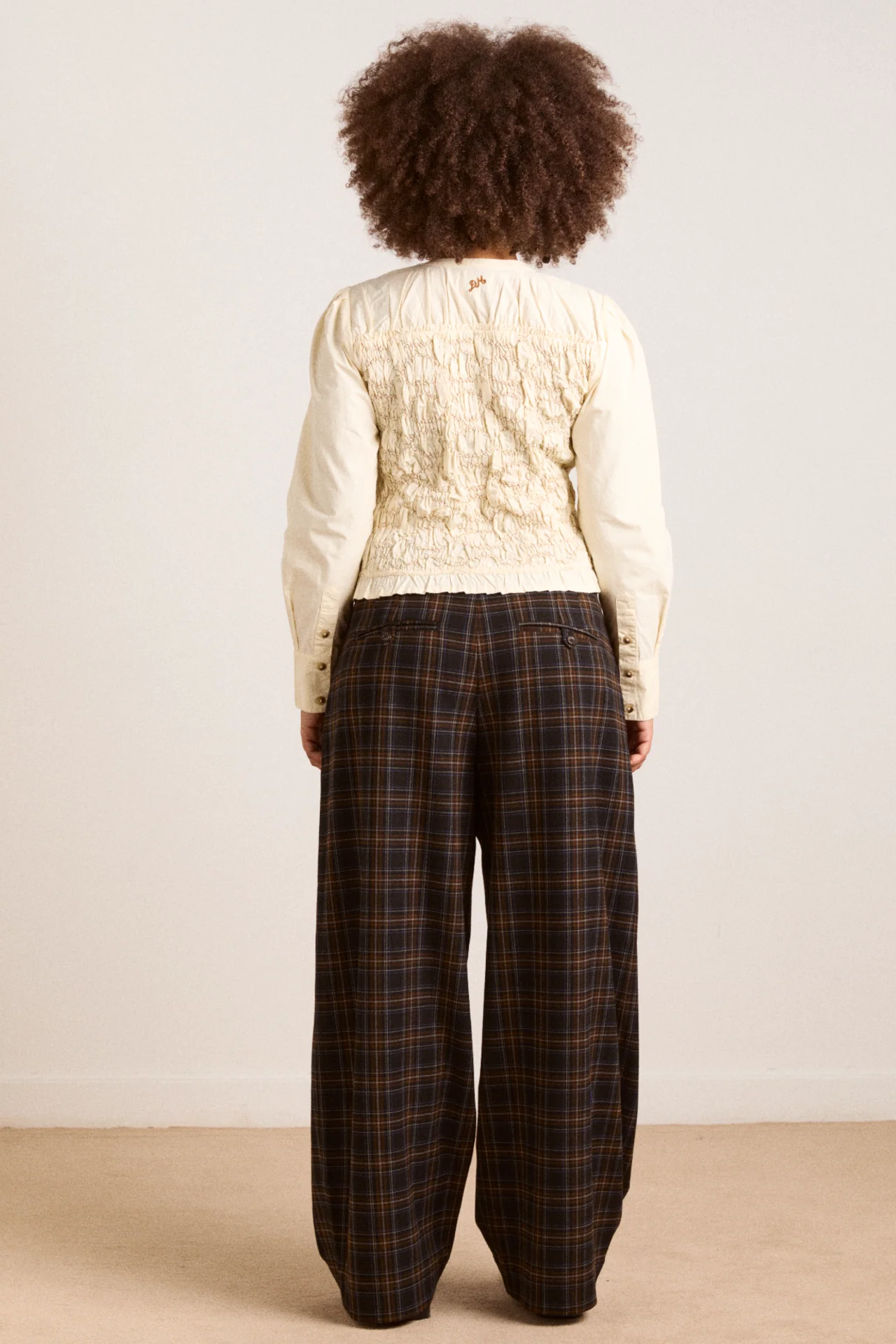 Elliana Smocked Cardi - Butter - Image 7