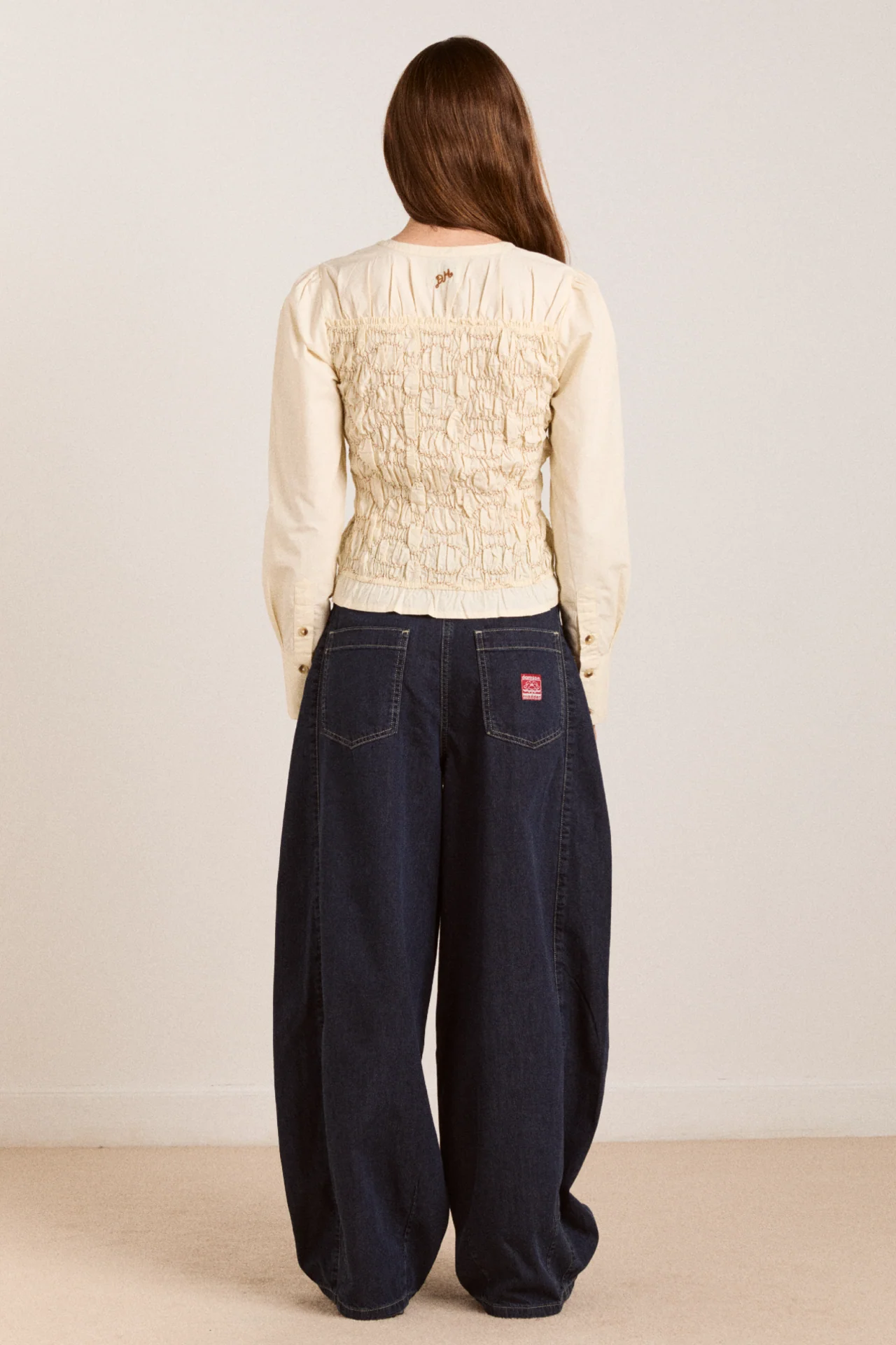 Elliana Smocked Cardi - Butter - Image 8
