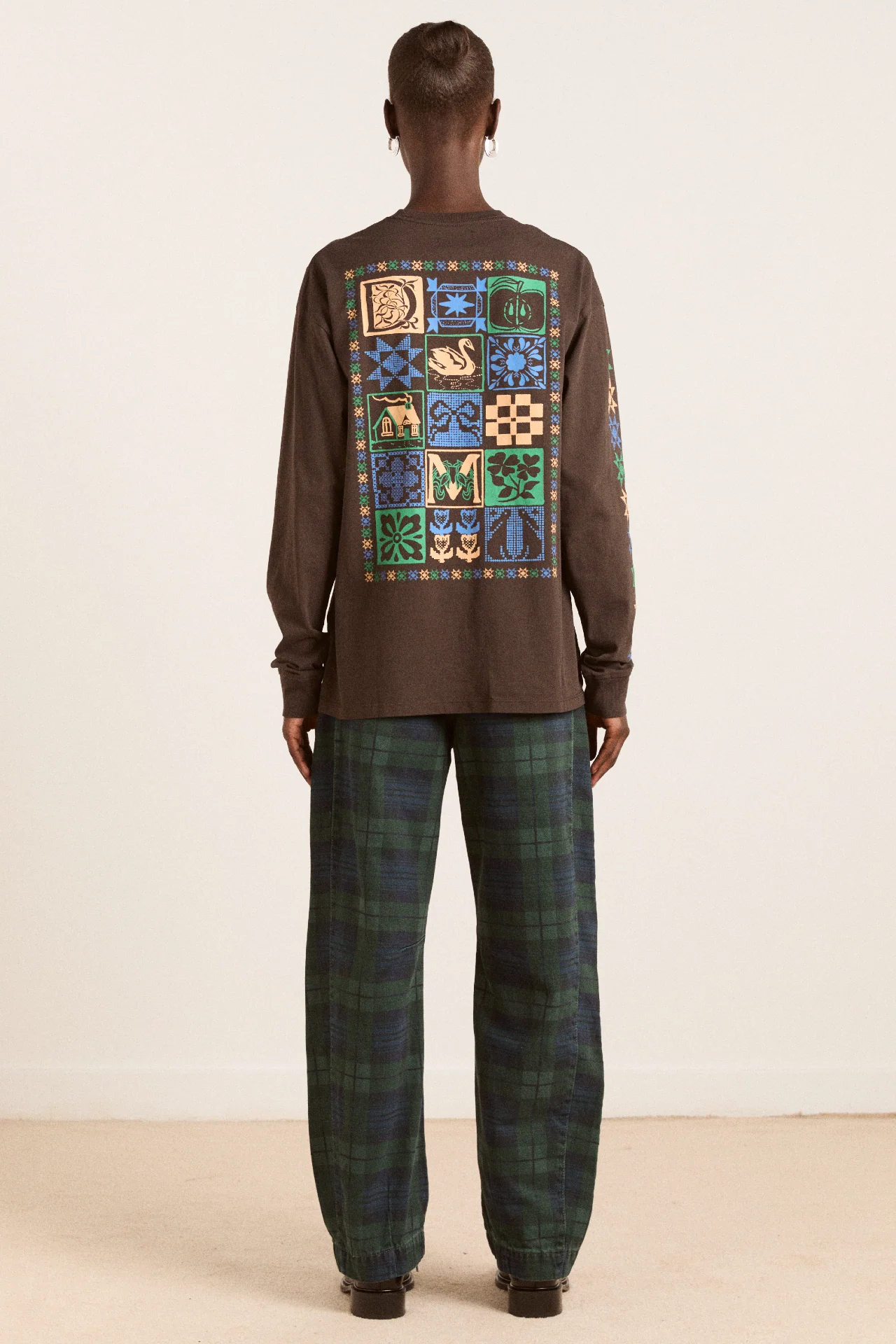 felix jeans - over dye check - Image 5