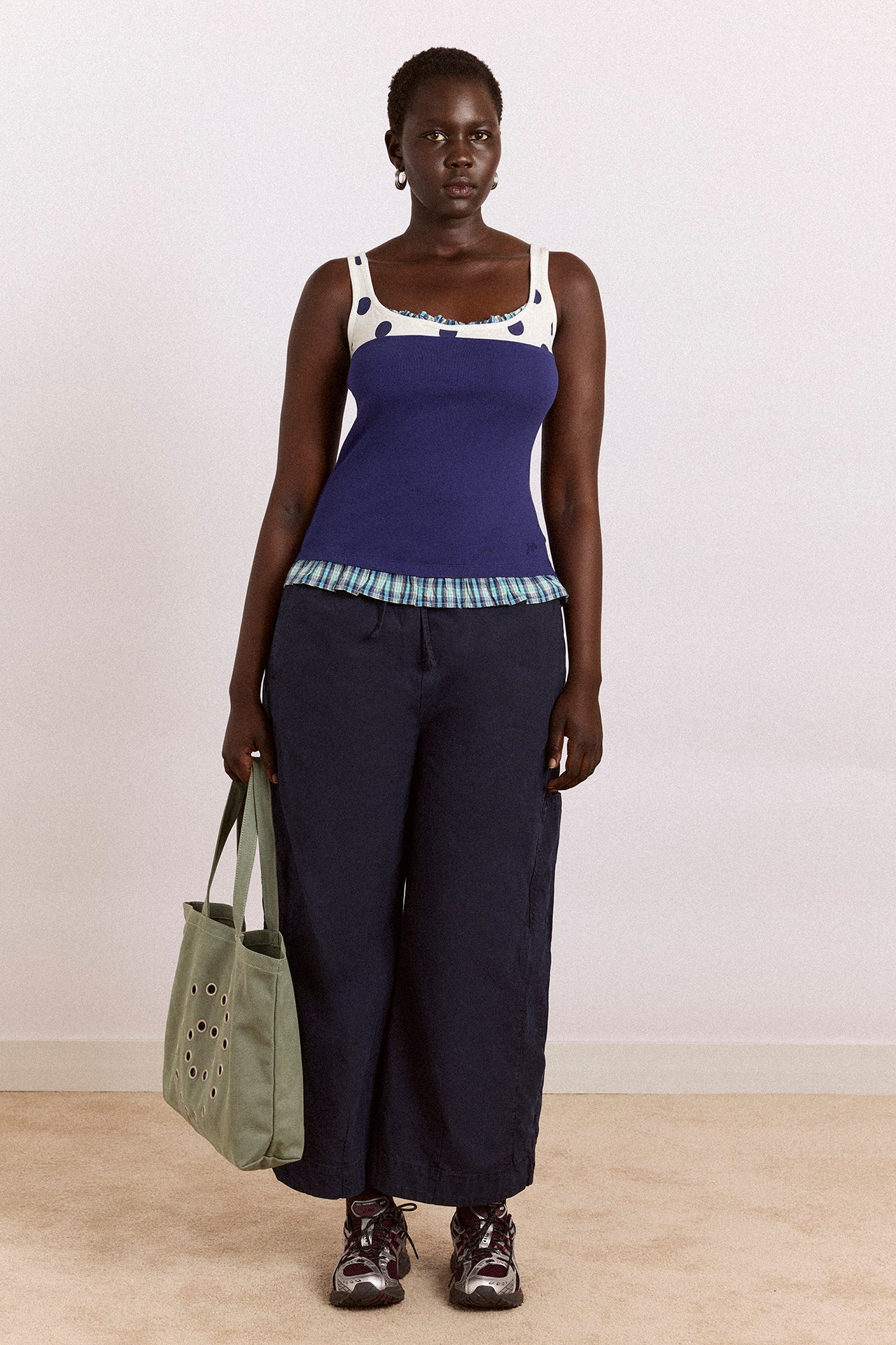 Felix Twill Trouser - Navy - Image 3