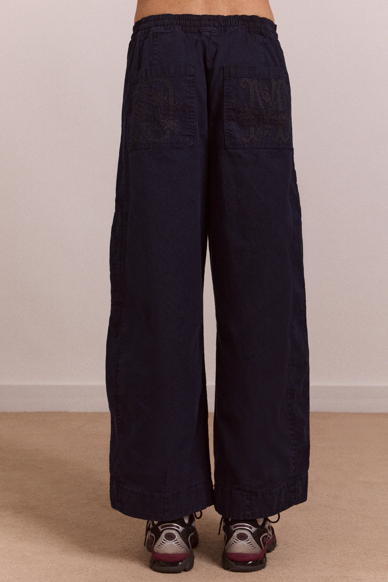 Felix Twill Trouser - Navy - Image 8