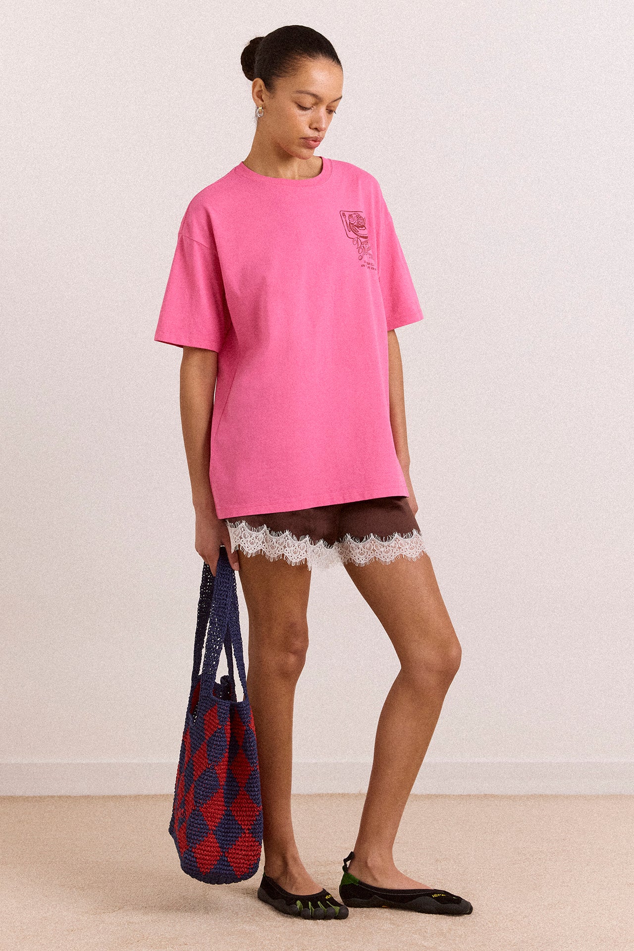 Gill Of Dreams Graphic Tee - Pink - Image 4