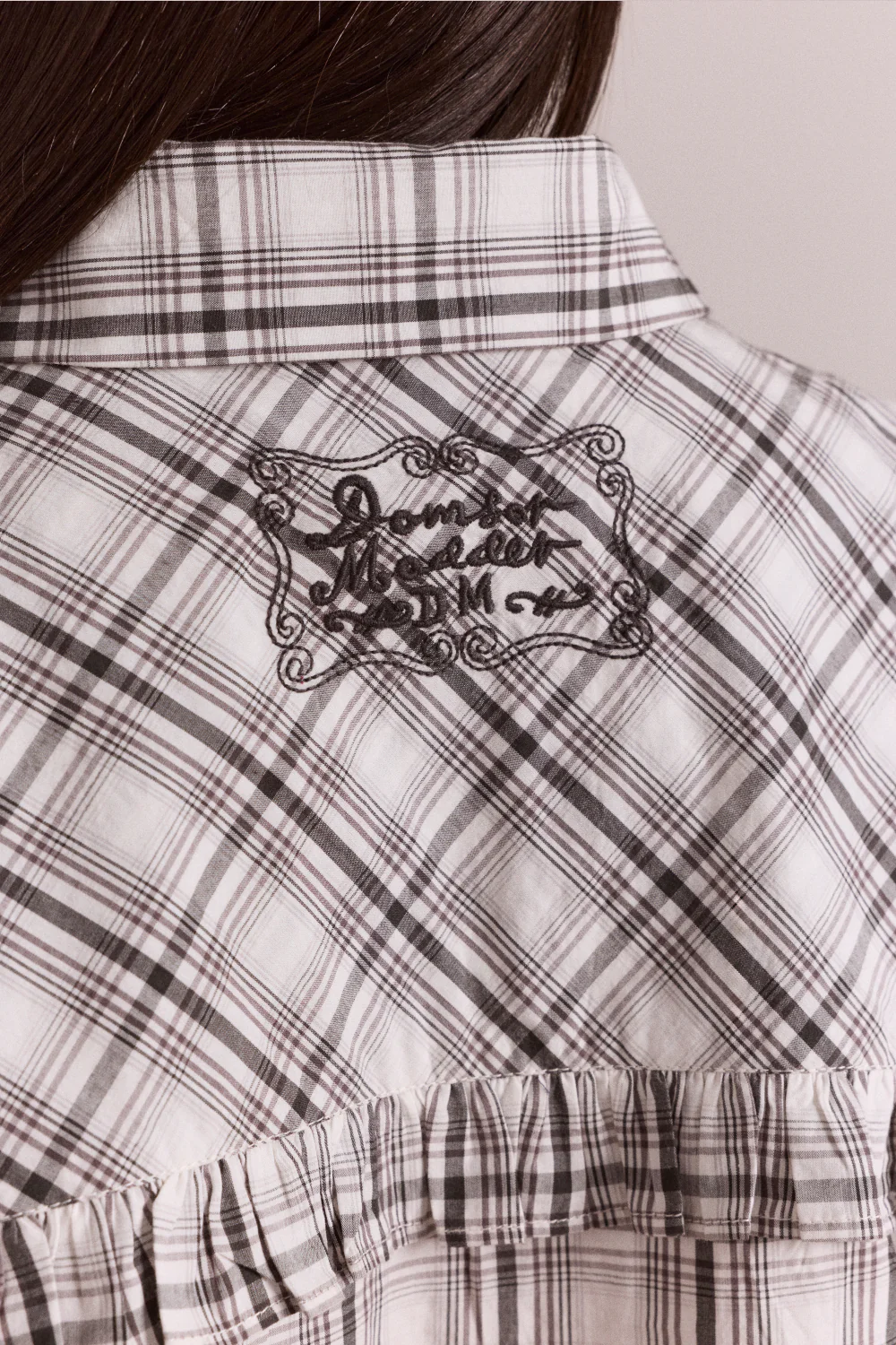 Kirby Shirt - Greyscale Check - Image 8