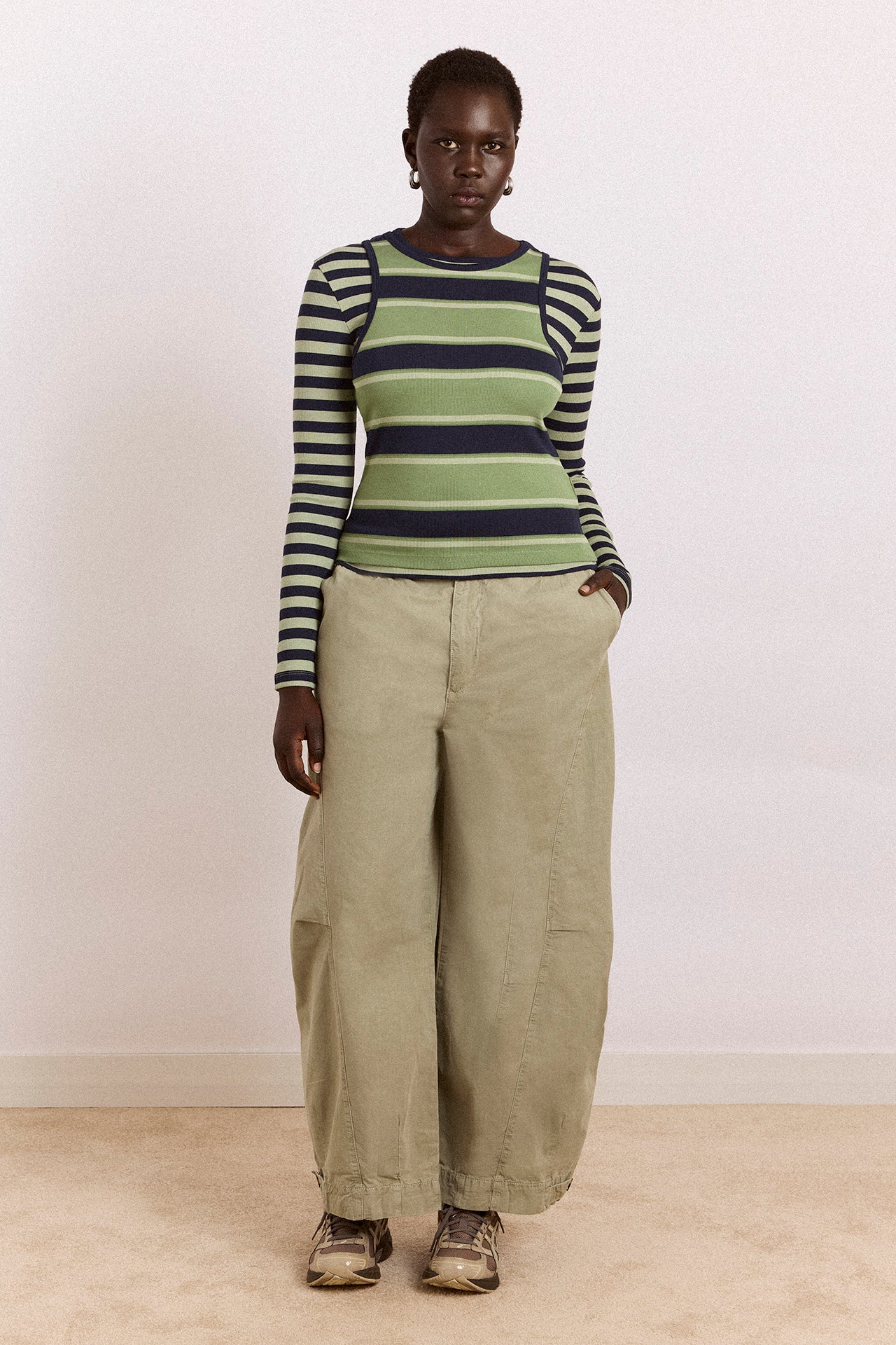 Liv Trouser - Sage - Image 3