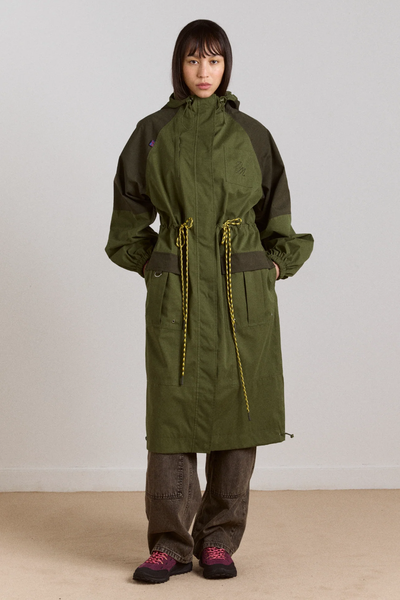 Logan Waterproof Raincoat - Forest - Image 5