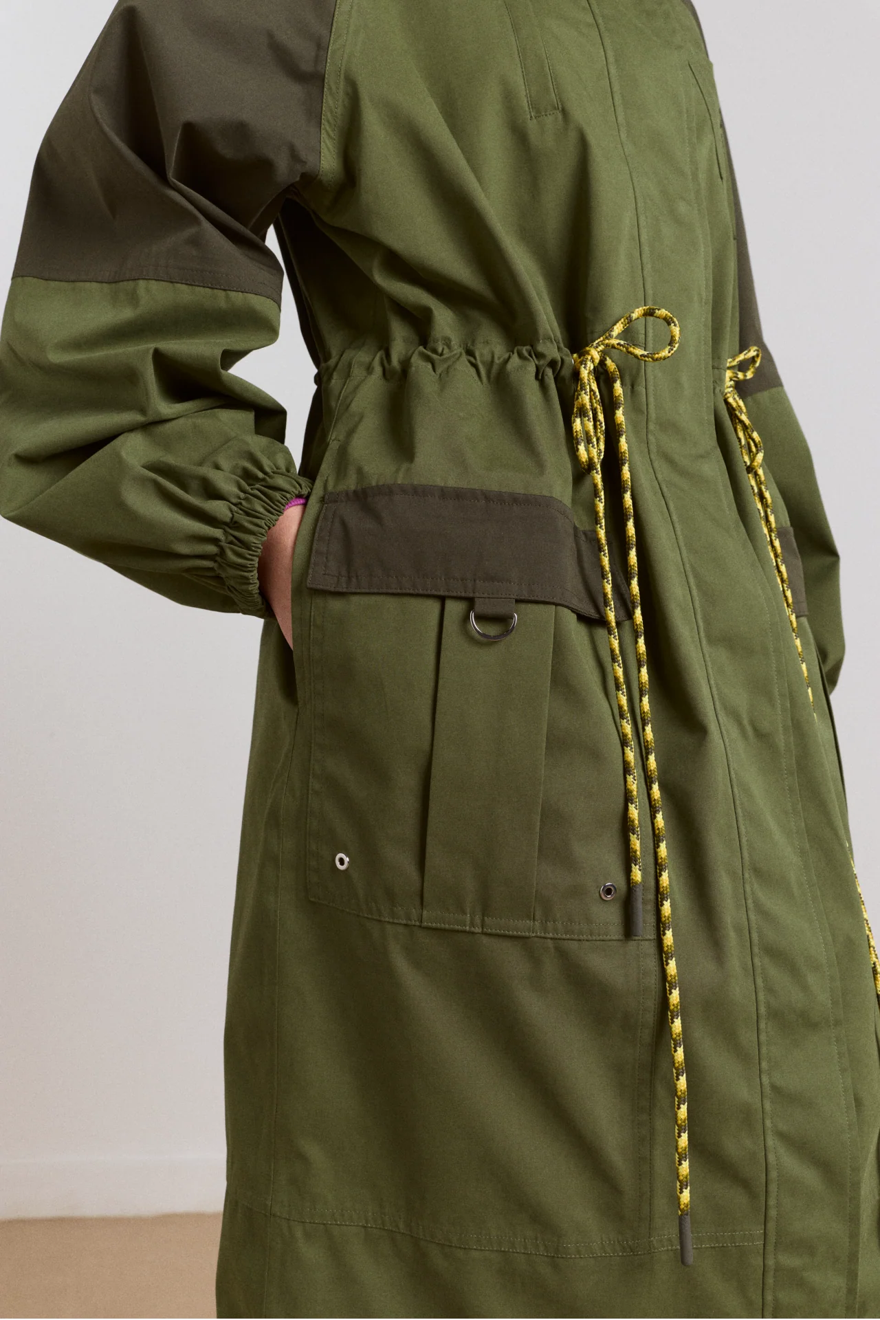 Logan Waterproof Raincoat - Forest - Image 9