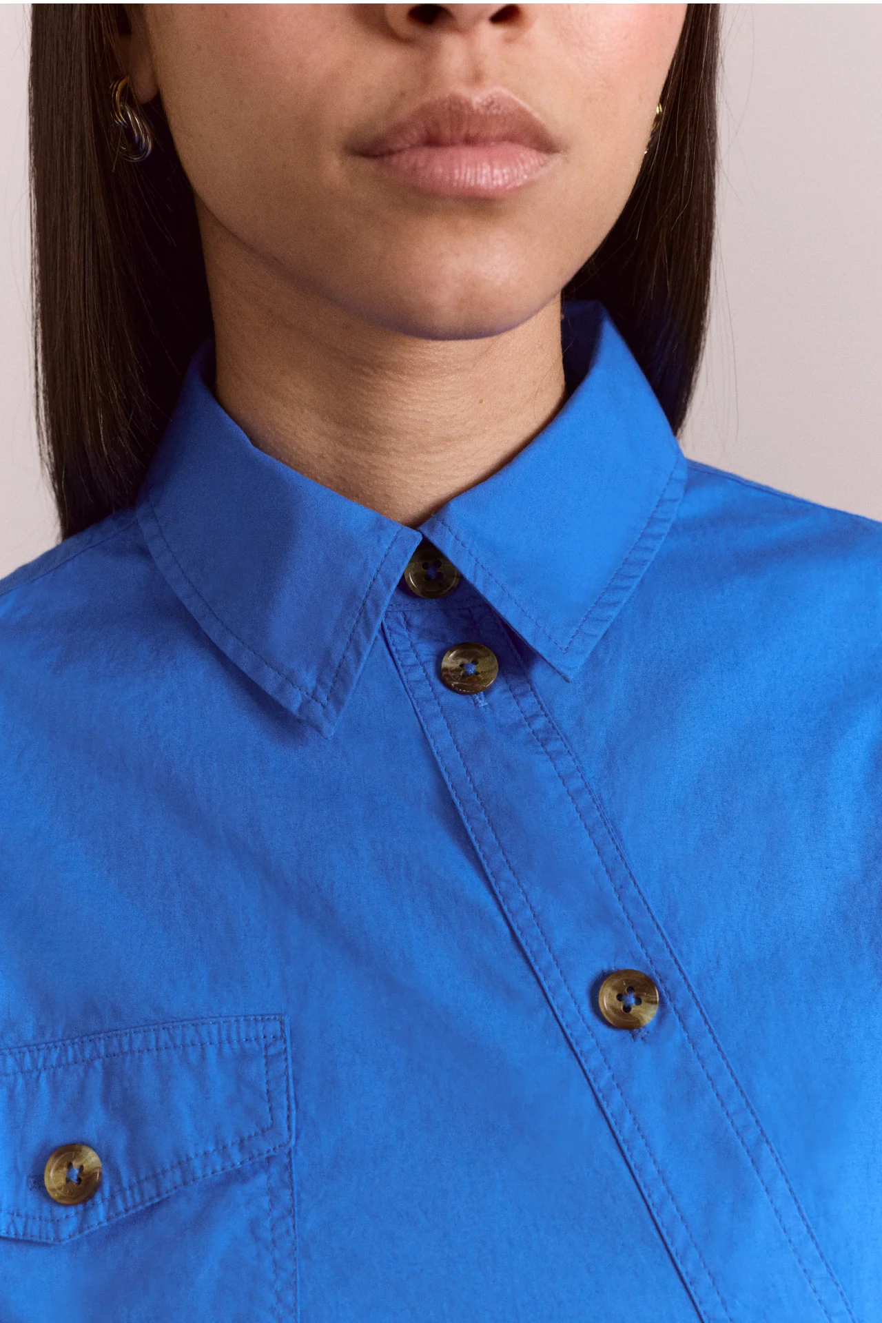 Lux Shirt - Blue - Image 7