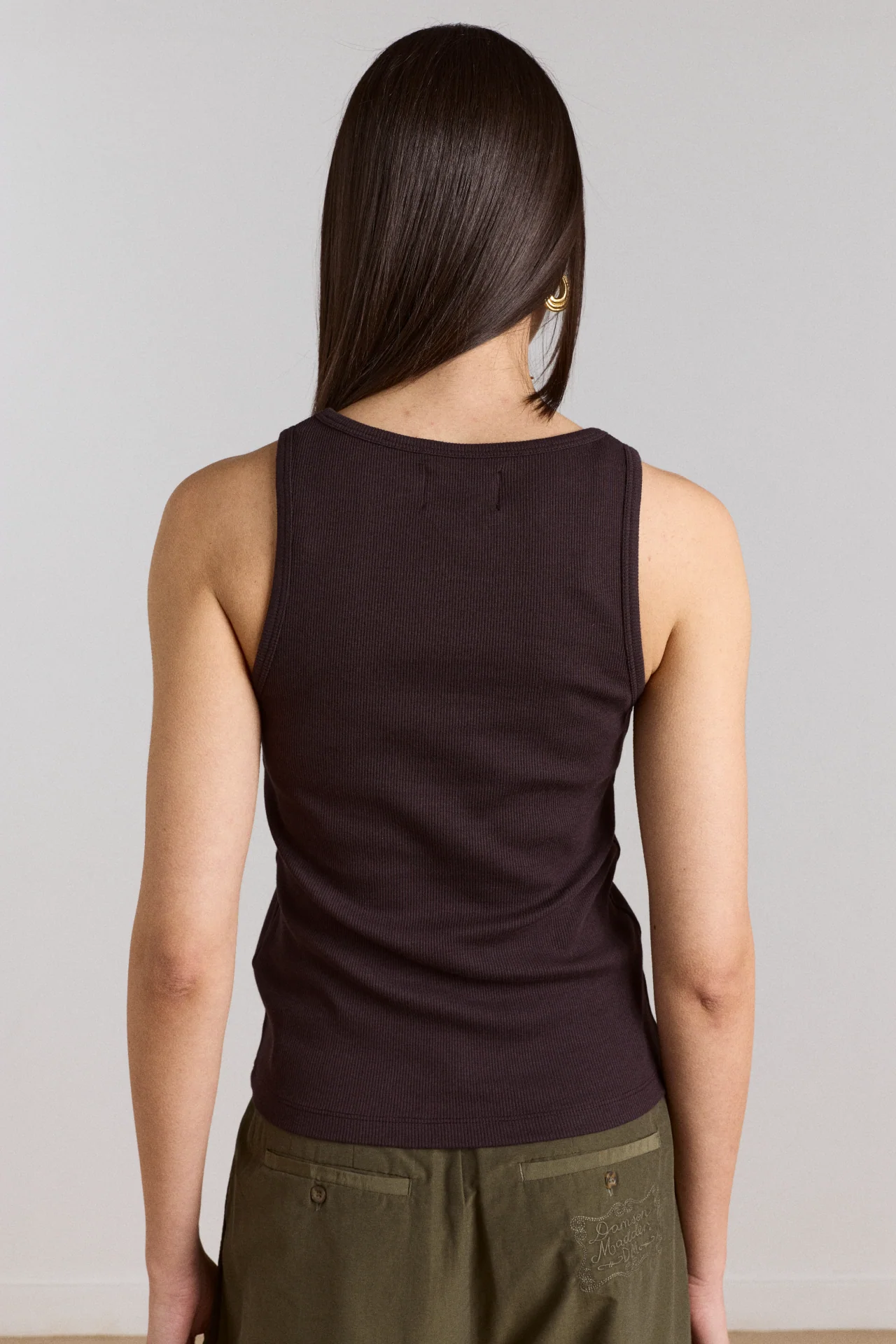 Manon Layered 2 In 1 Top - Choc/Magenta - Image 6