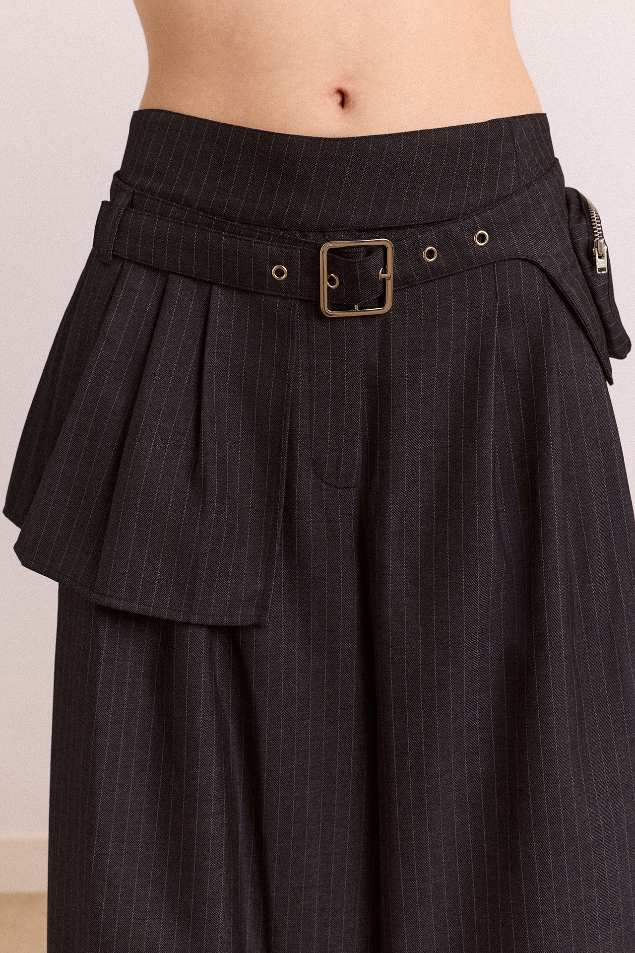 Mavi Tailored Balloon - Navy Pinstripe - Image 12