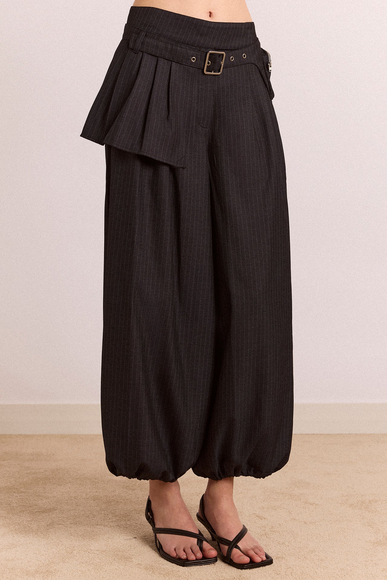 Mavi Tailored Balloon - Navy Pinstripe - Image 5