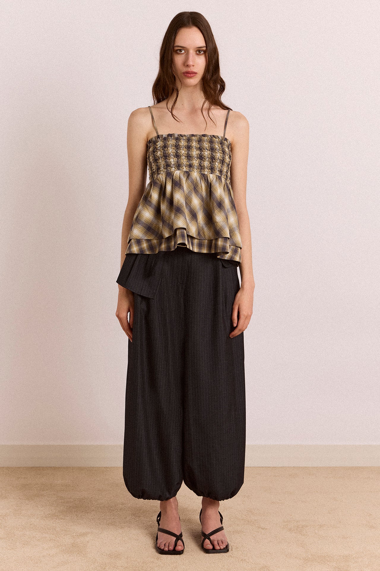 Mavi Tailored Balloon - Navy Pinstripe - Image 6