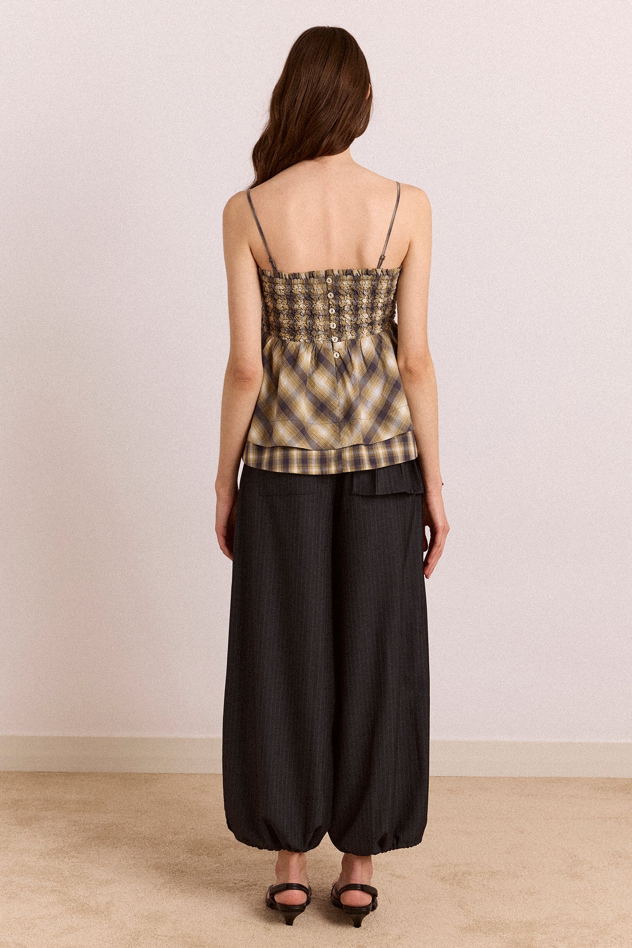 Mavi Tailored Balloon - Navy Pinstripe - Image 8