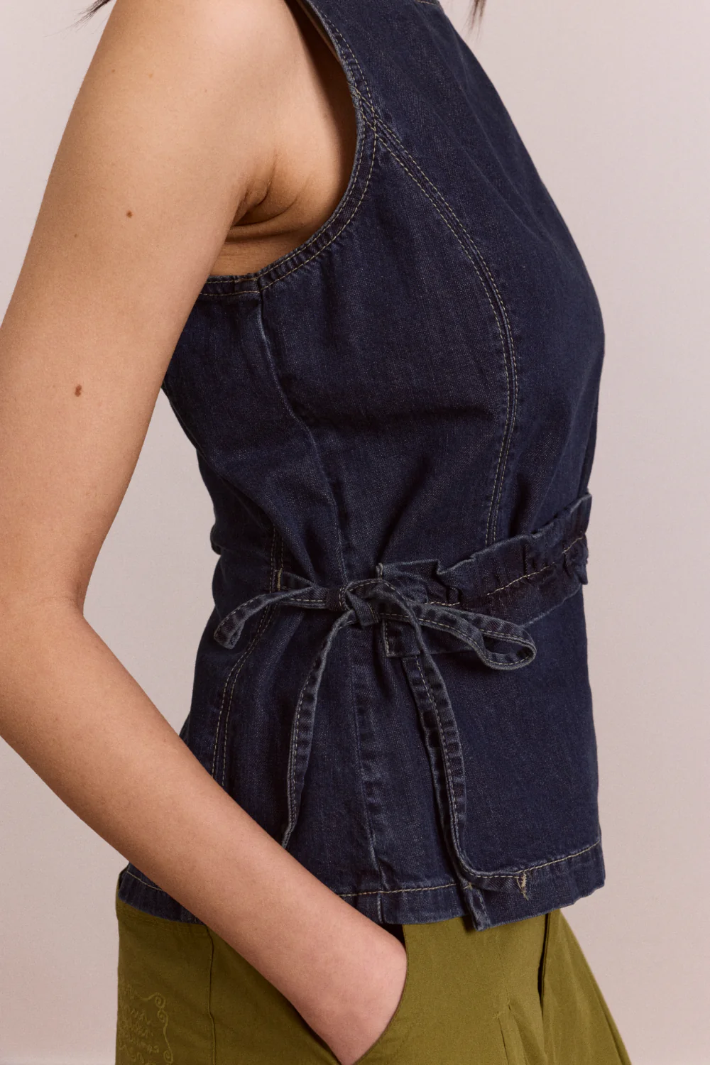 Maxime Top - Dark Indigo - Image 11