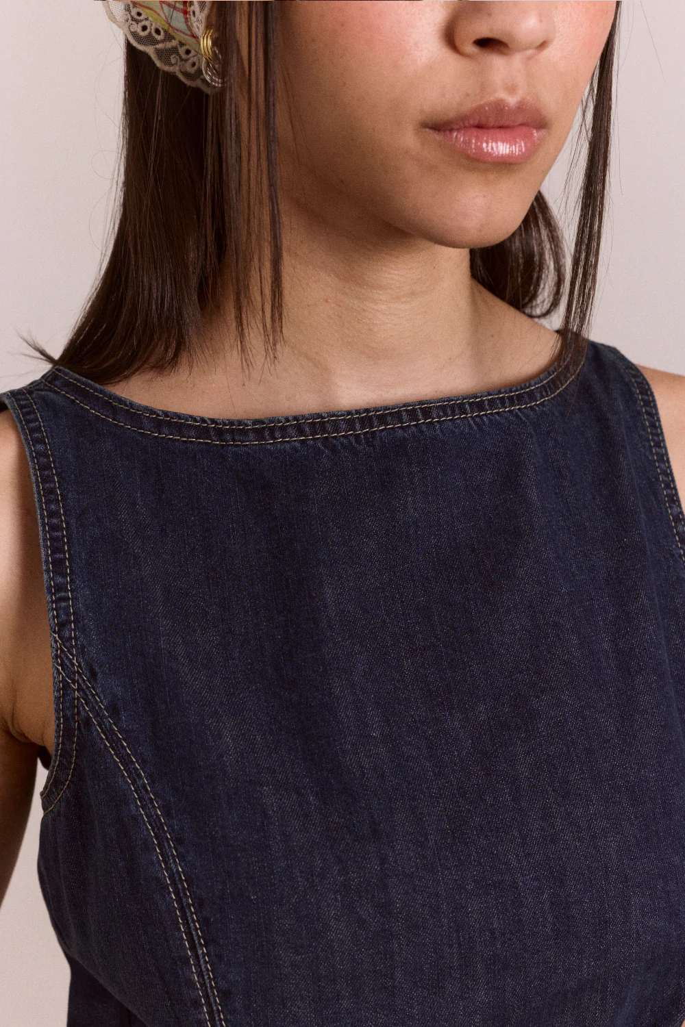 Maxime Top - Dark Indigo - Image 12