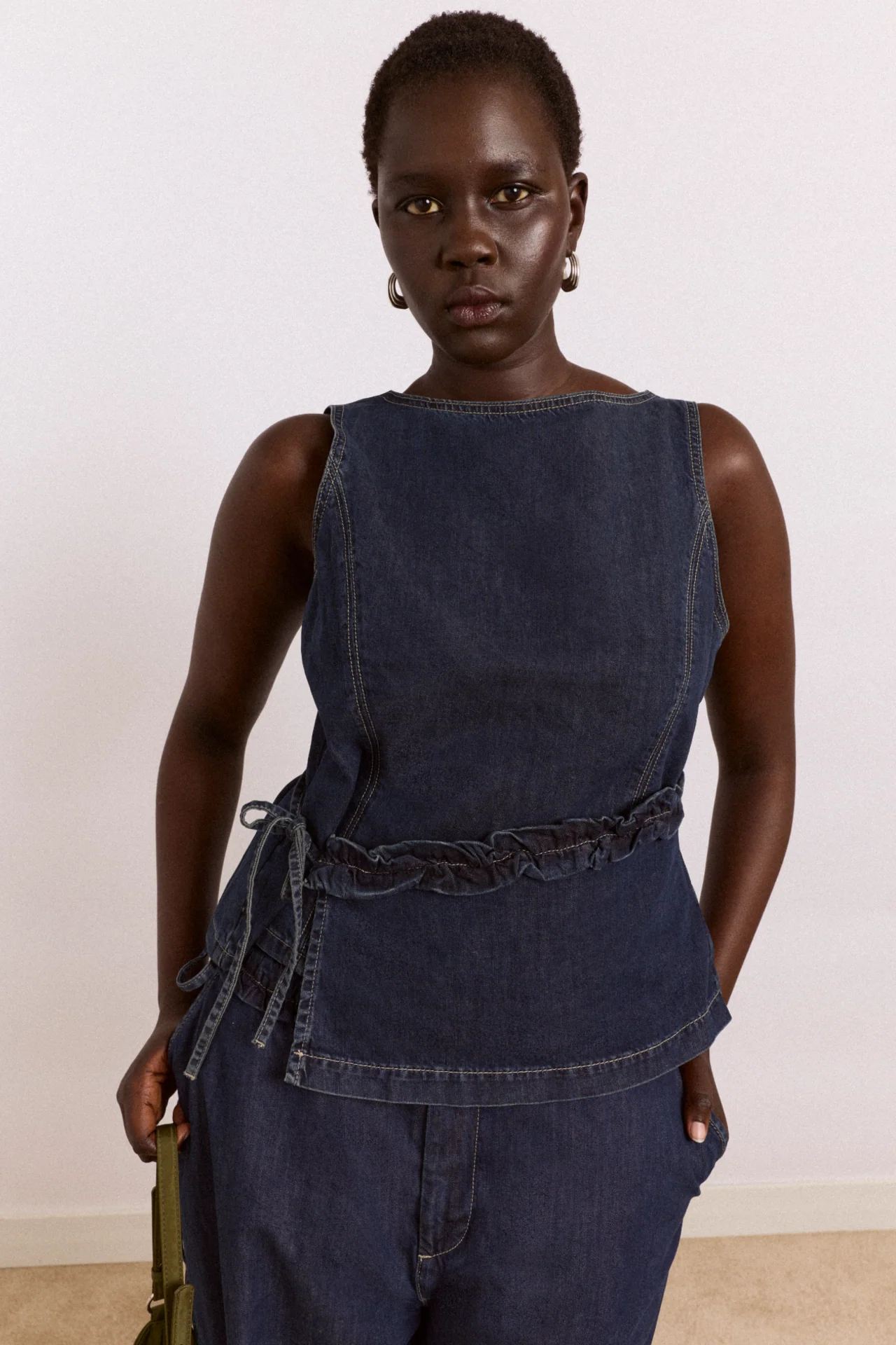 Maxime Top - Dark Indigo - Image 3