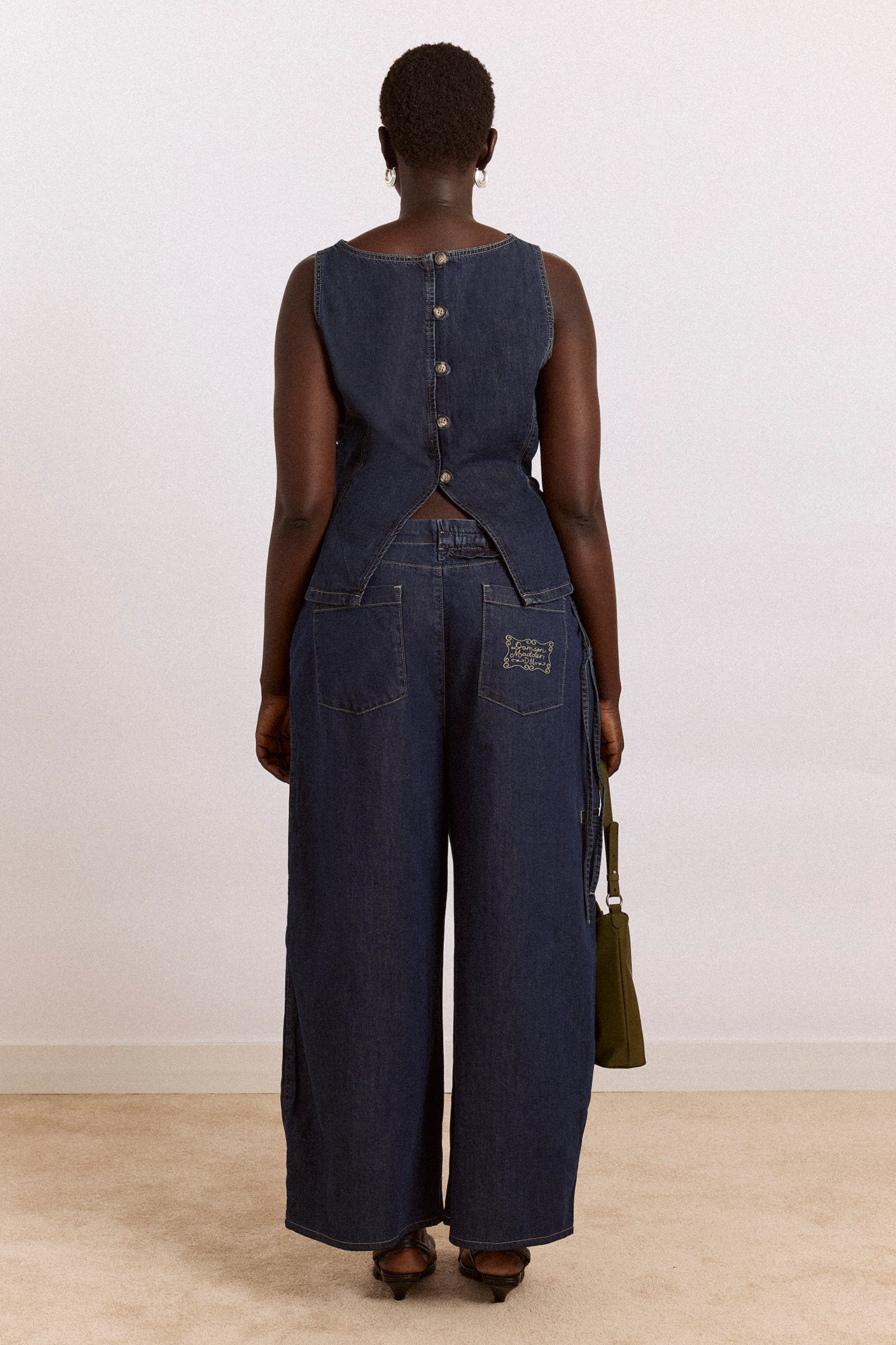 Maxime Top - Dark Indigo - Image 8