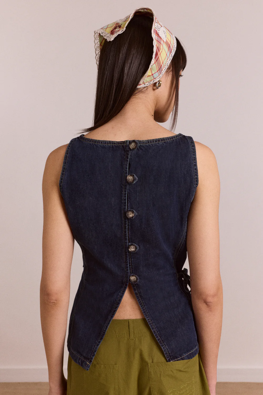 Maxime Top - Dark Indigo - Image 9