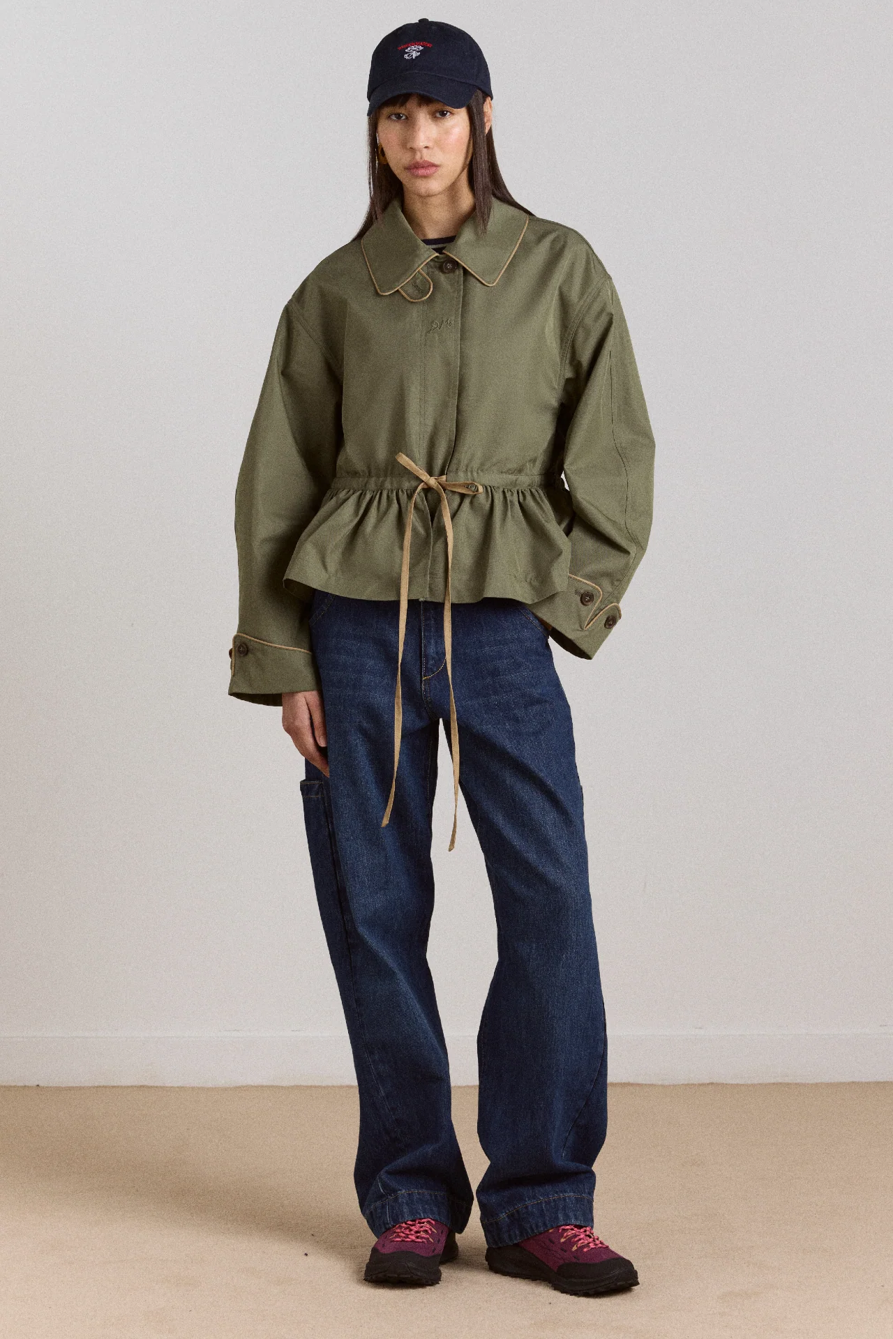 Multi-Wear Myrtle Trench In Khaki - Image 4