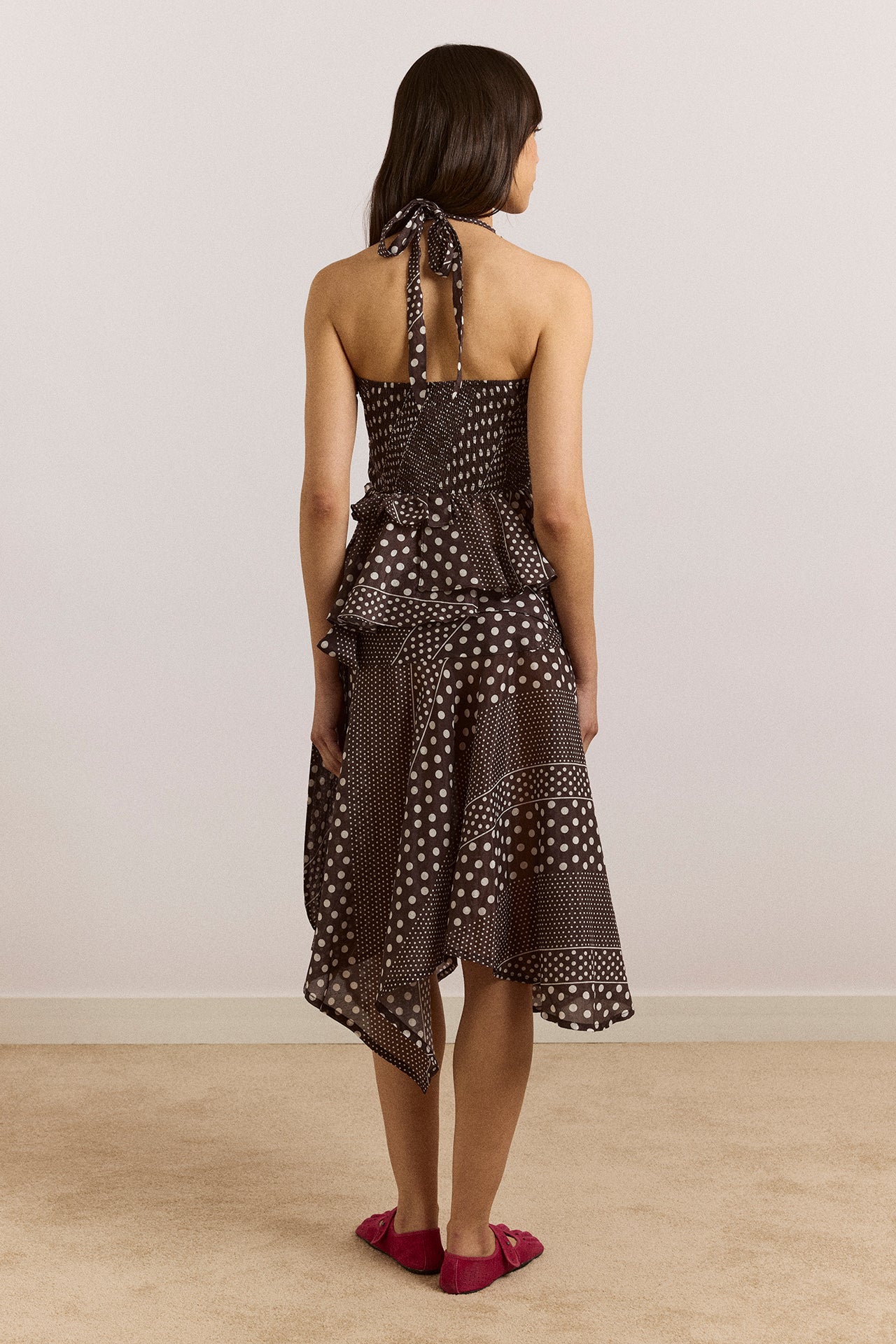 Parker Hanky Hem Skirt - Washed Black Spot - Image 4