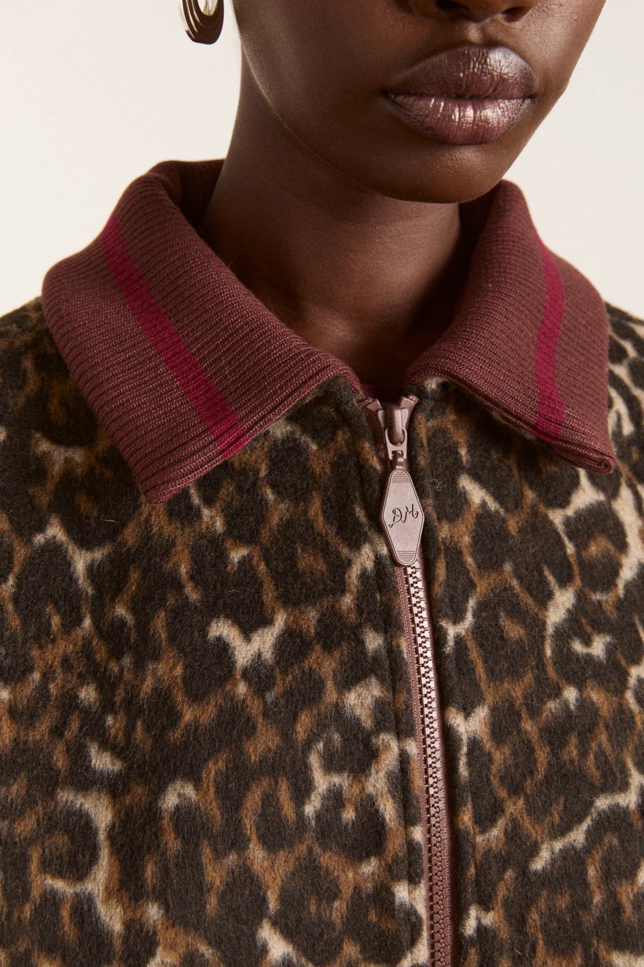 Pixie Bomber Jacket - Leopard - Image 6