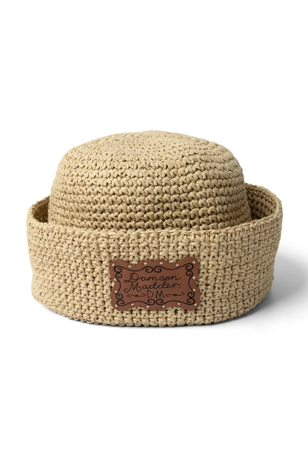 Raffia Sailor Hat - Natural - Image 2
